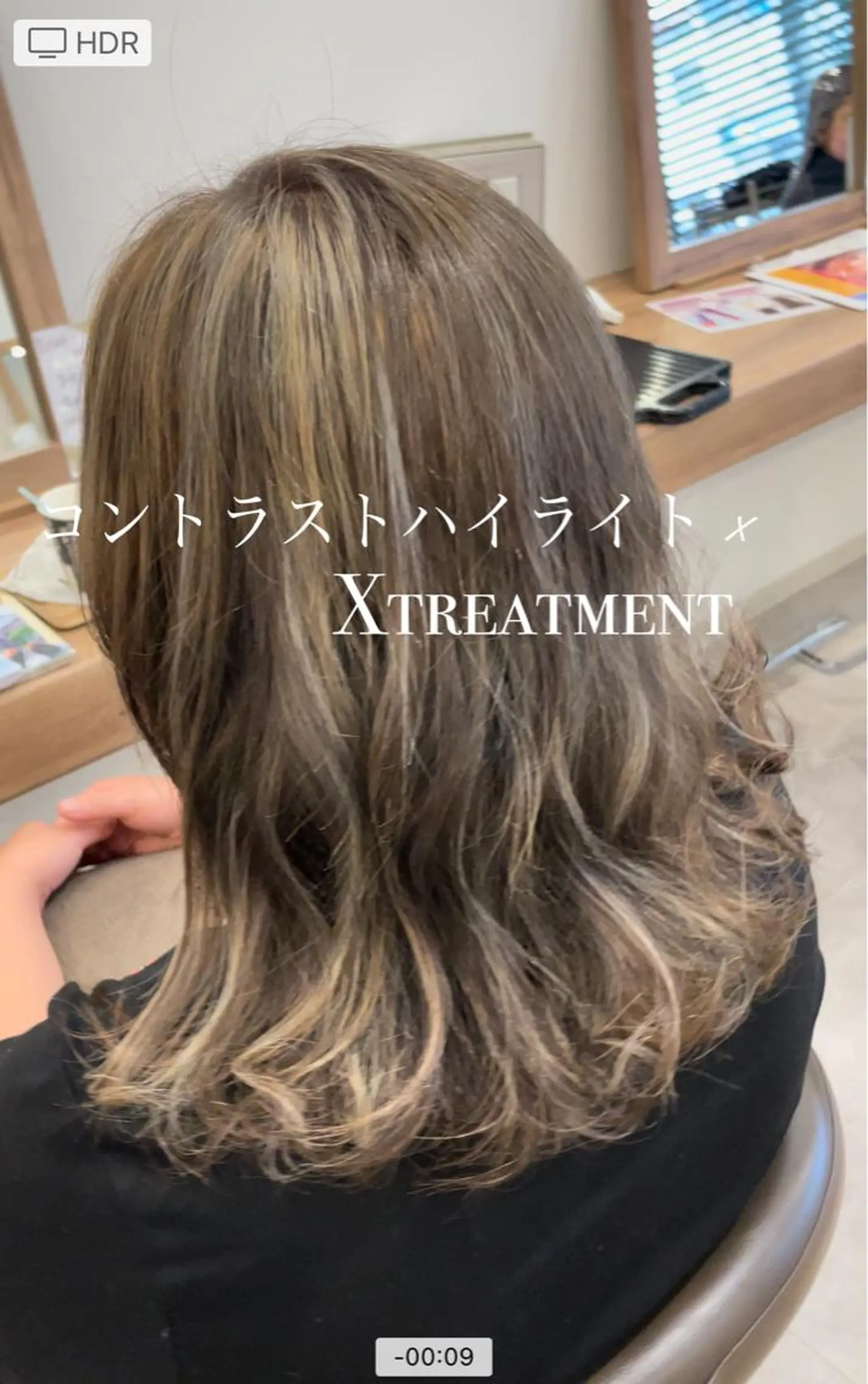 セミロング カラー no4ナチュラル戸祭所属・山越 美裕樹のヘアスタイル