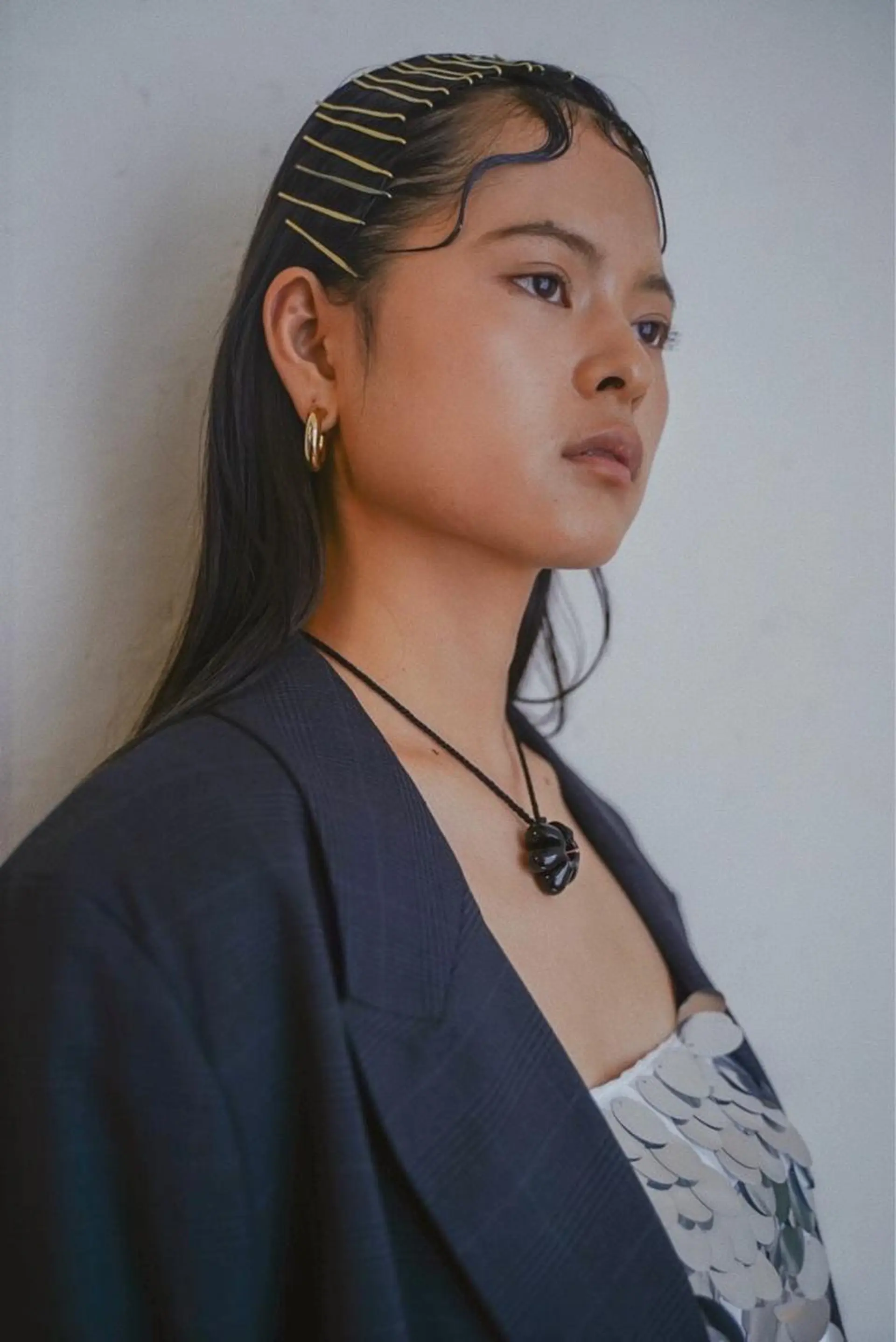 セミロング カラー ヘアアレンジ 大人ショート/鎌倉/ カット/edA.菫のヘアスタイル