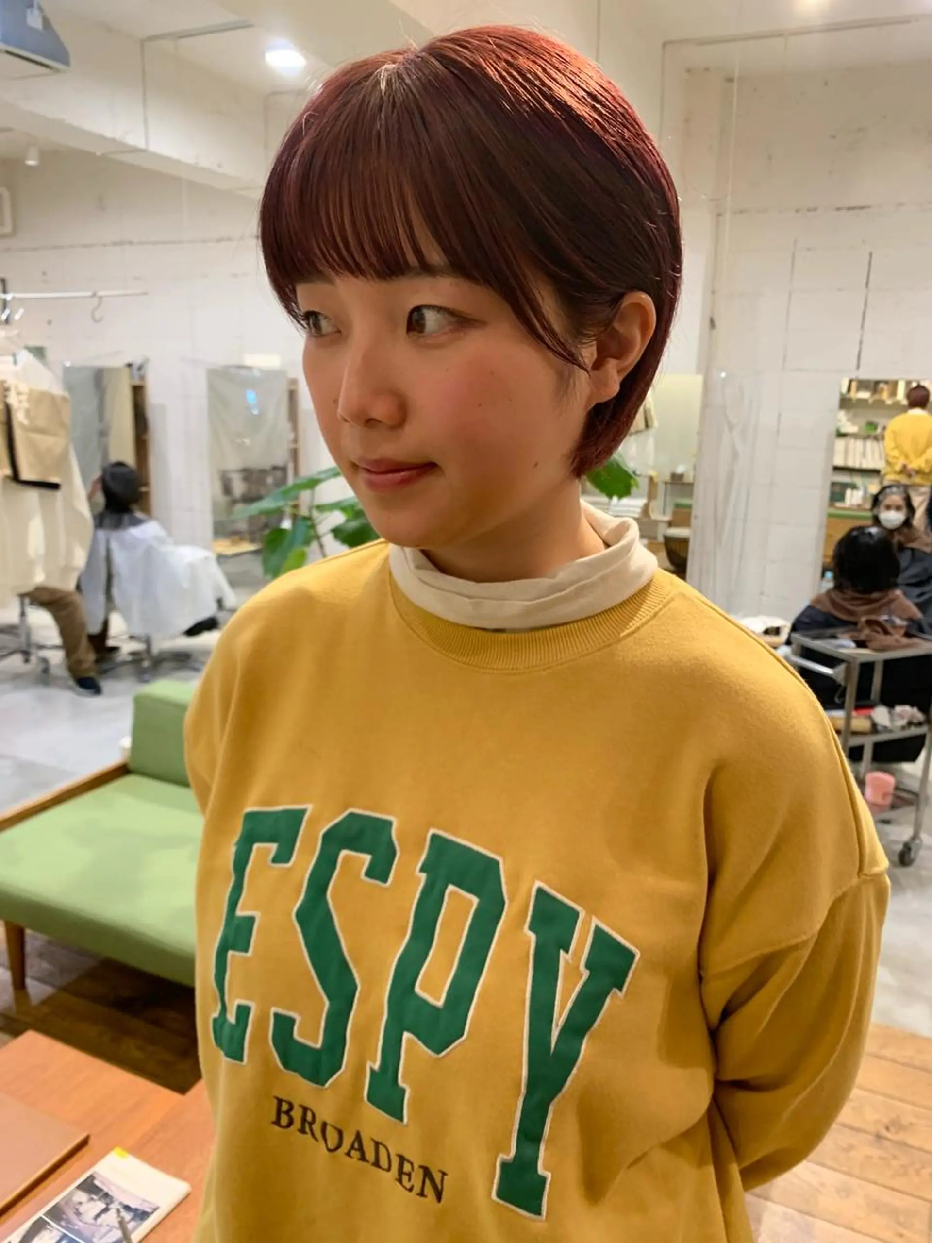 ショート カラー ヘアカラー トリートメント 【takk】 ナカヤママサヨシのヘアスタイル