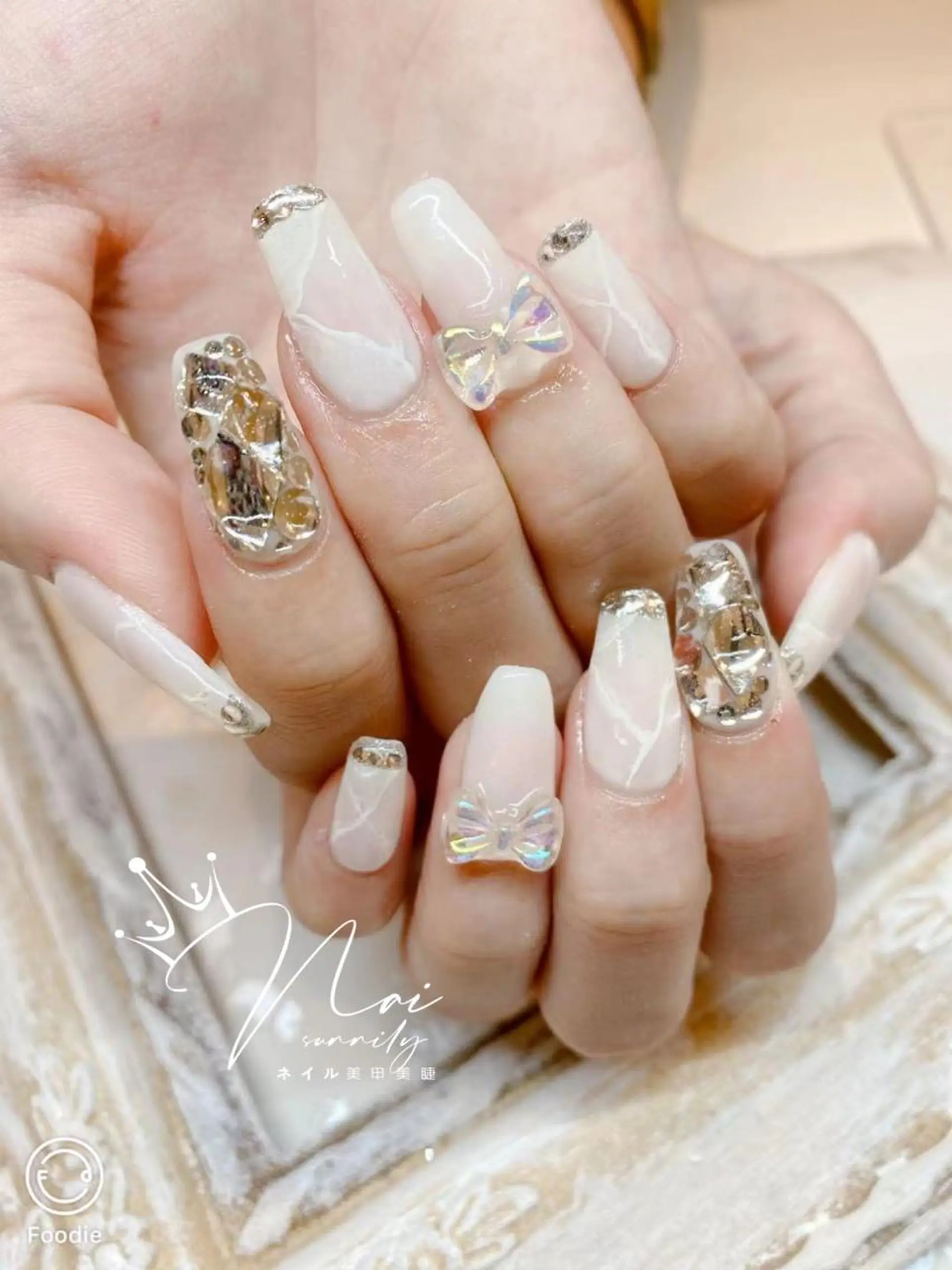 ネイル 長さだし専門店 M2　rikaのネイルデザイン