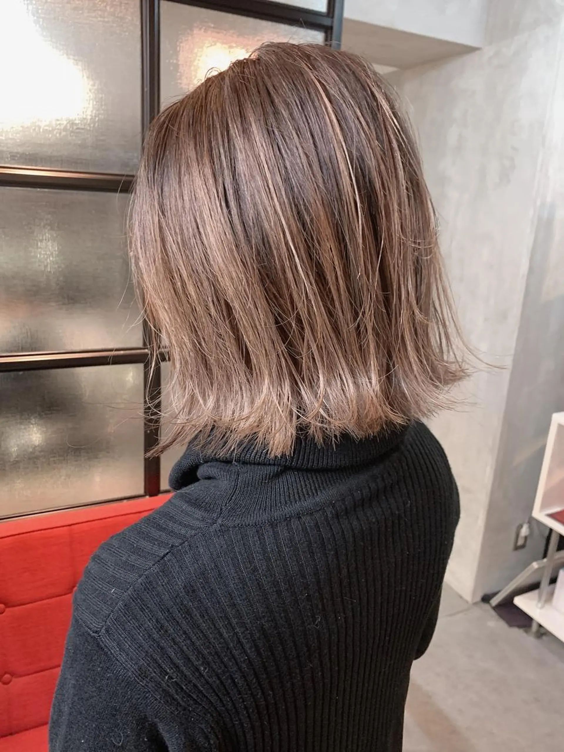 カラー SAKURA 原宿所属・なかの たくみのヘアスタイル