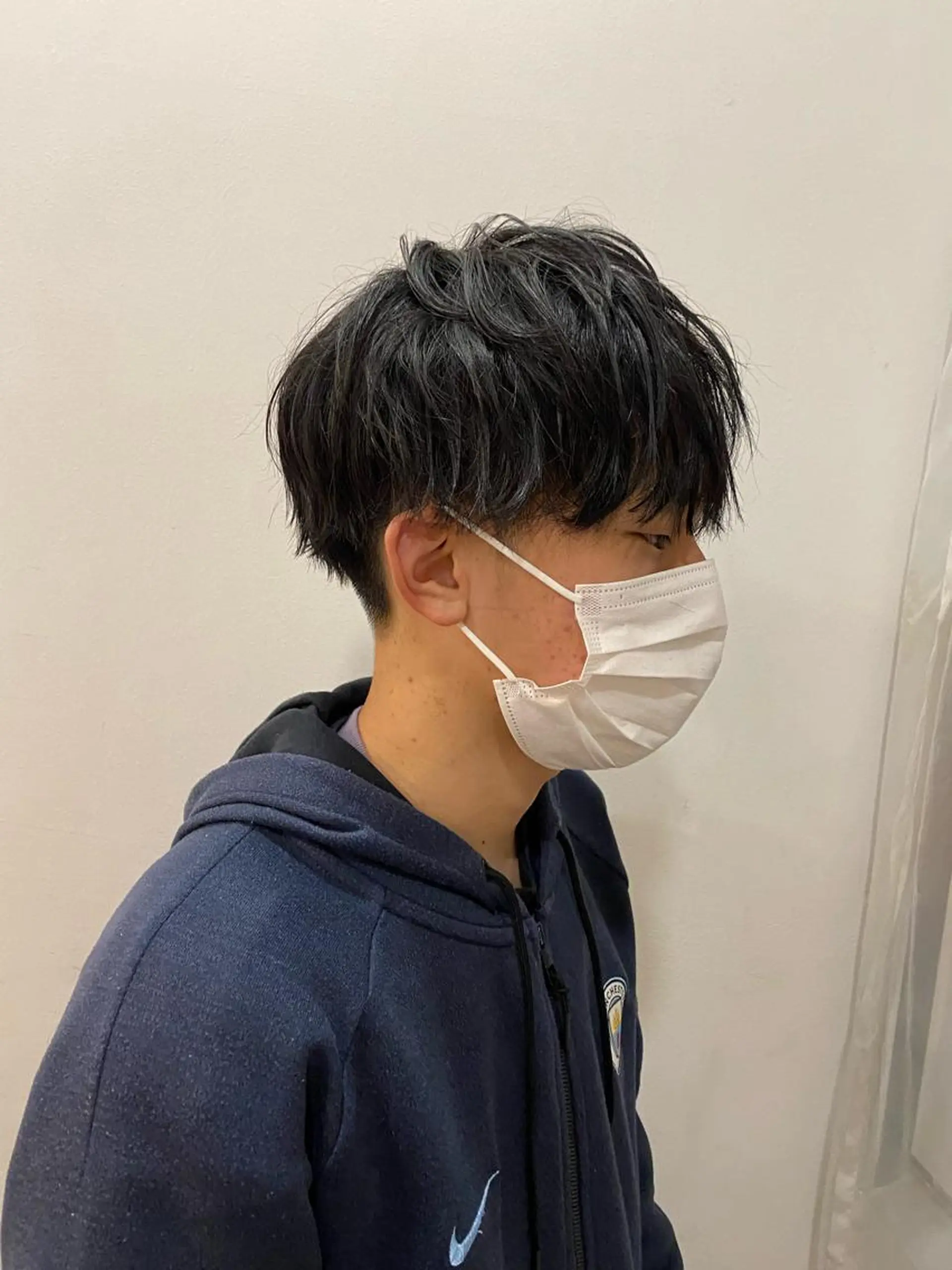 パーマ メンズ 栗田 大輝のヘアスタイル