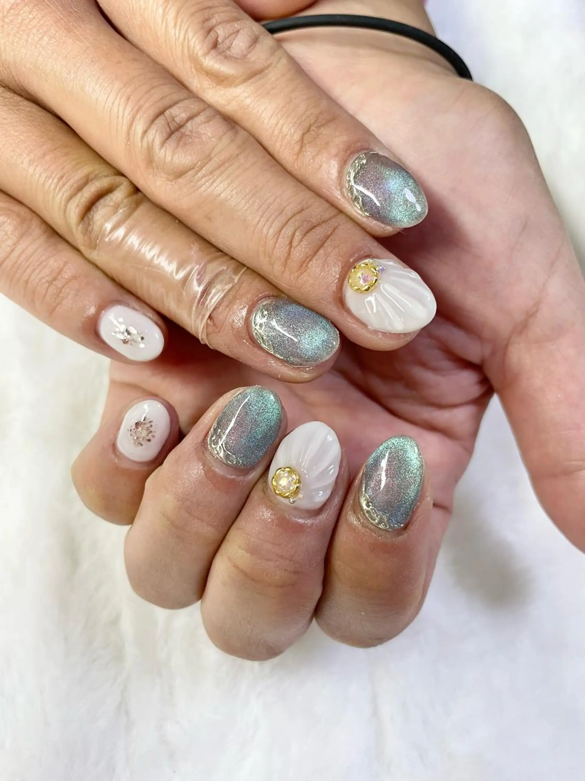 ネイル マグネットネイル Y's nailのネイルデザイン