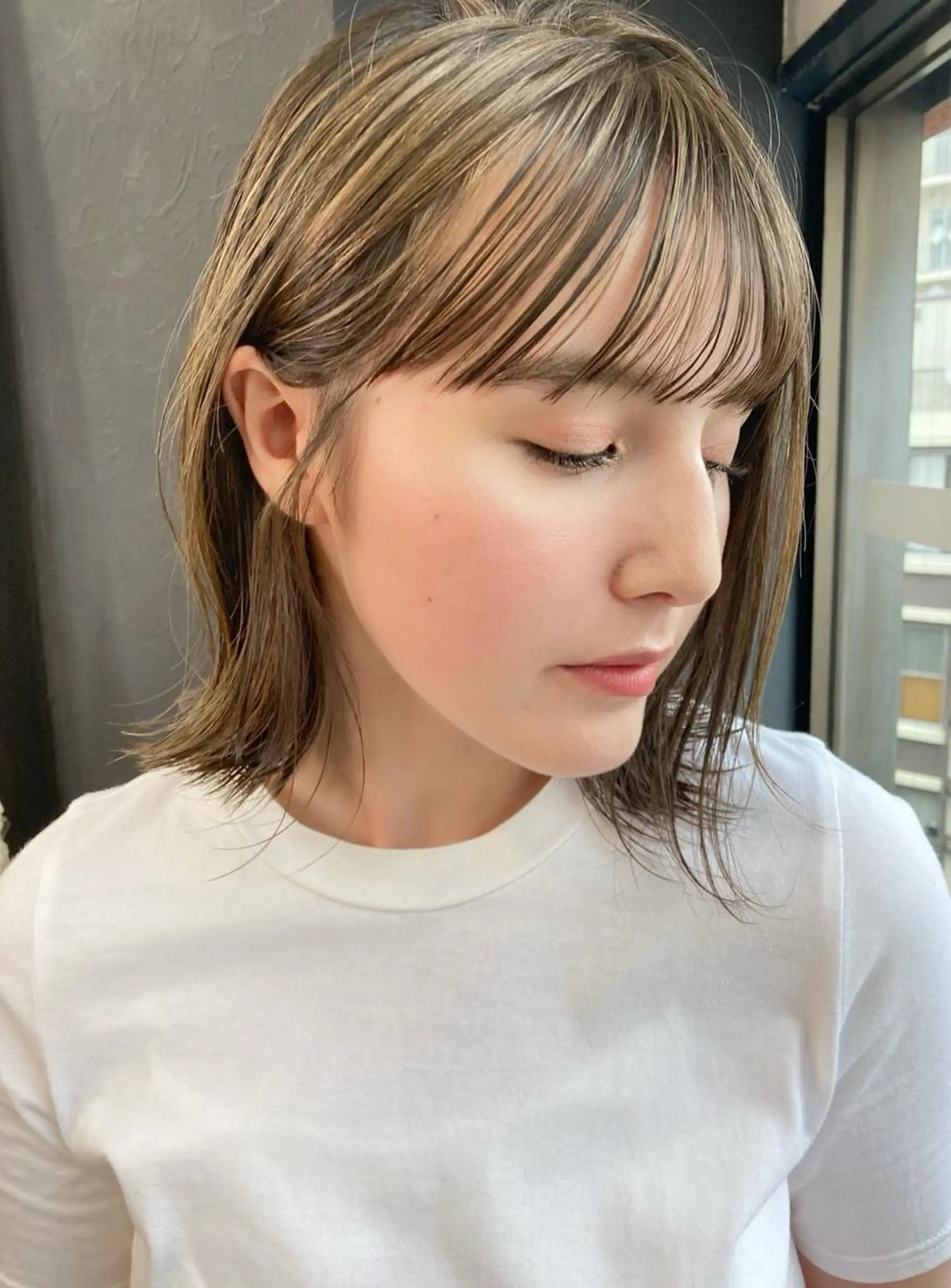 ミディアム レイヤー/メンズ 竹田凪儀のヘアスタイル