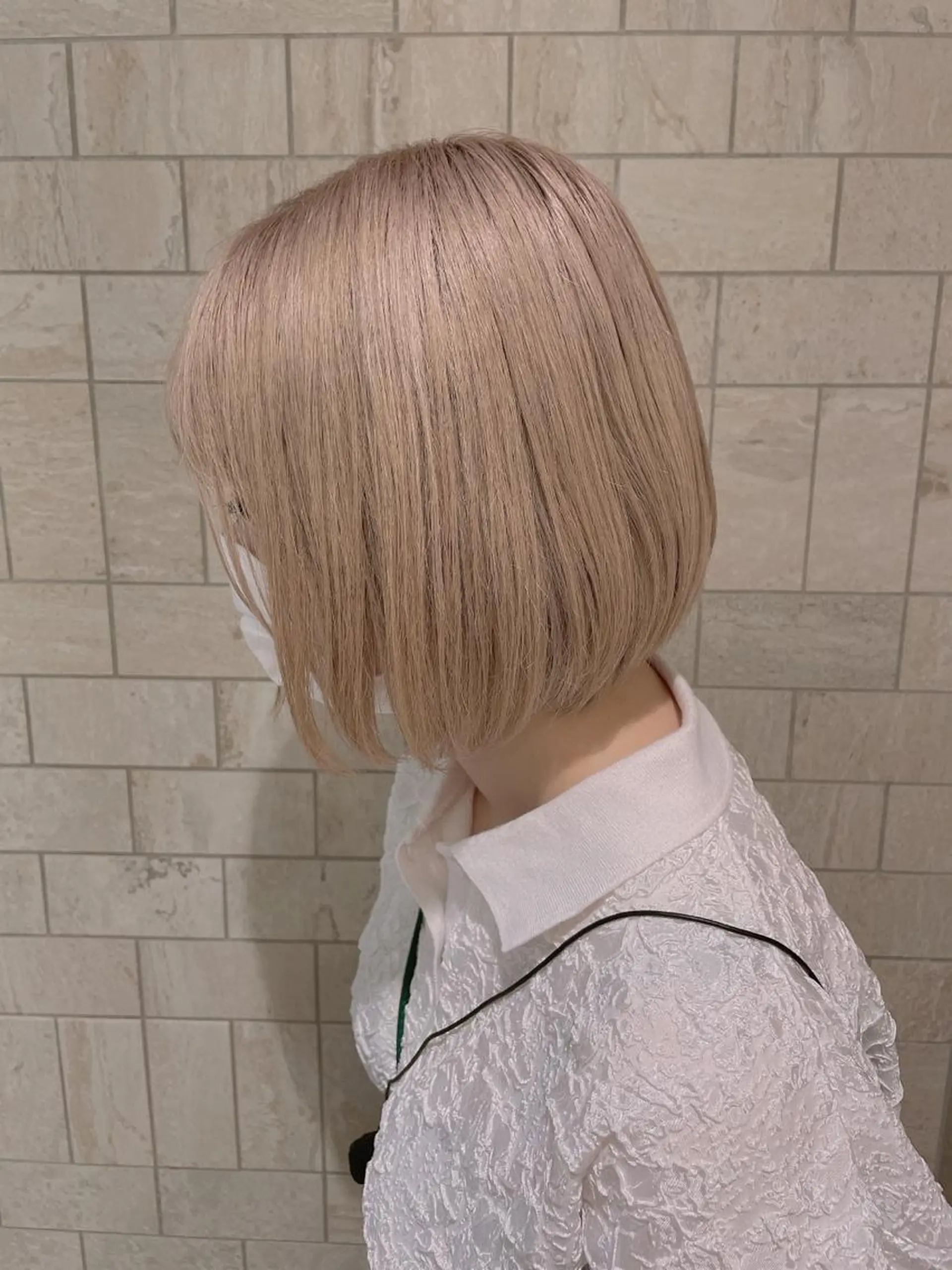 ショート カラー ベージュカラー ヘアカラー トリートメント 🦖鶴岡香純🦖 産休中のヘアスタイル