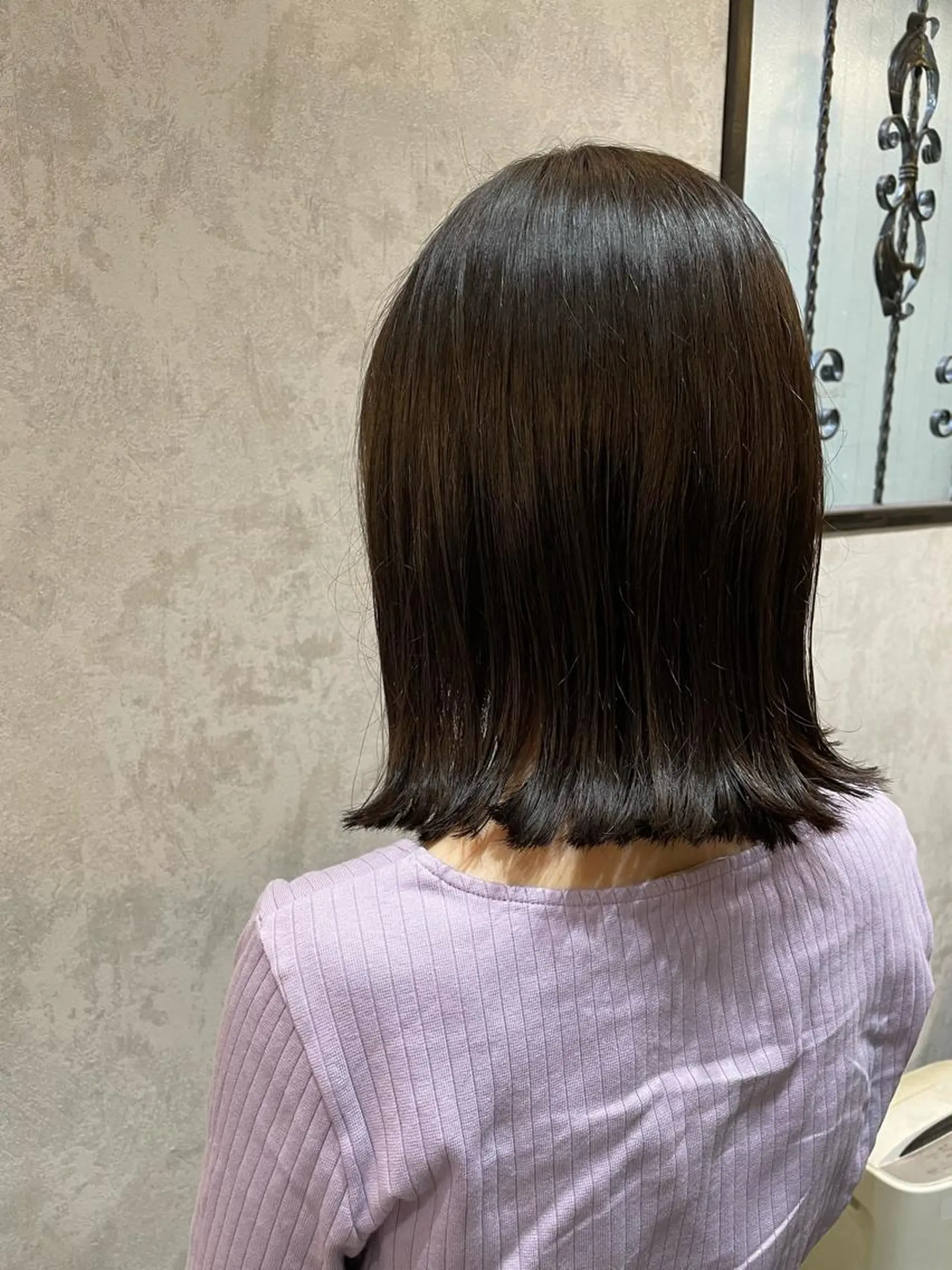 ミディアム ボブ 外ハネヘア SHANTi 飯塚 ヘアセット/髪質改善のヘアスタイル