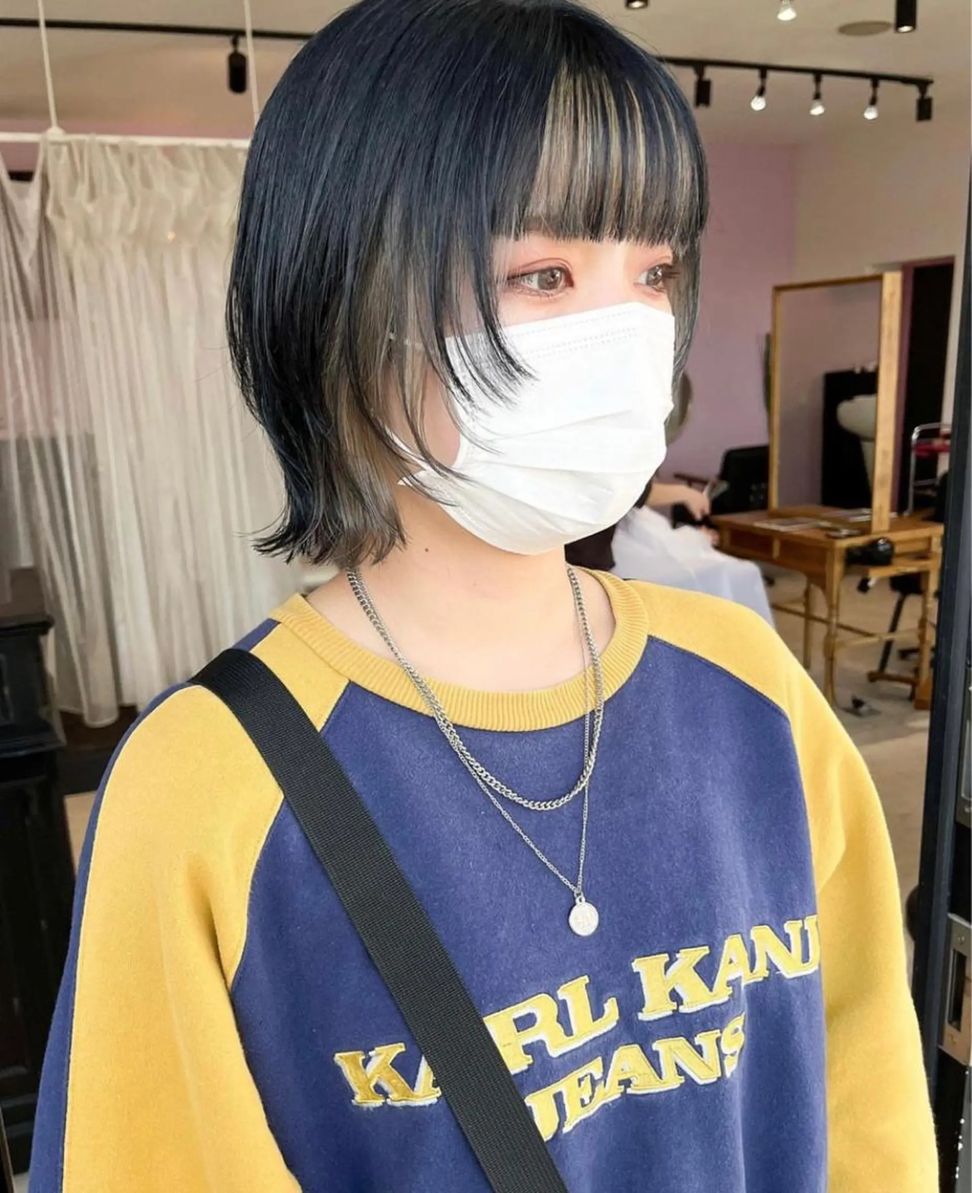 カラー MATTY azusaのヘアスタイル