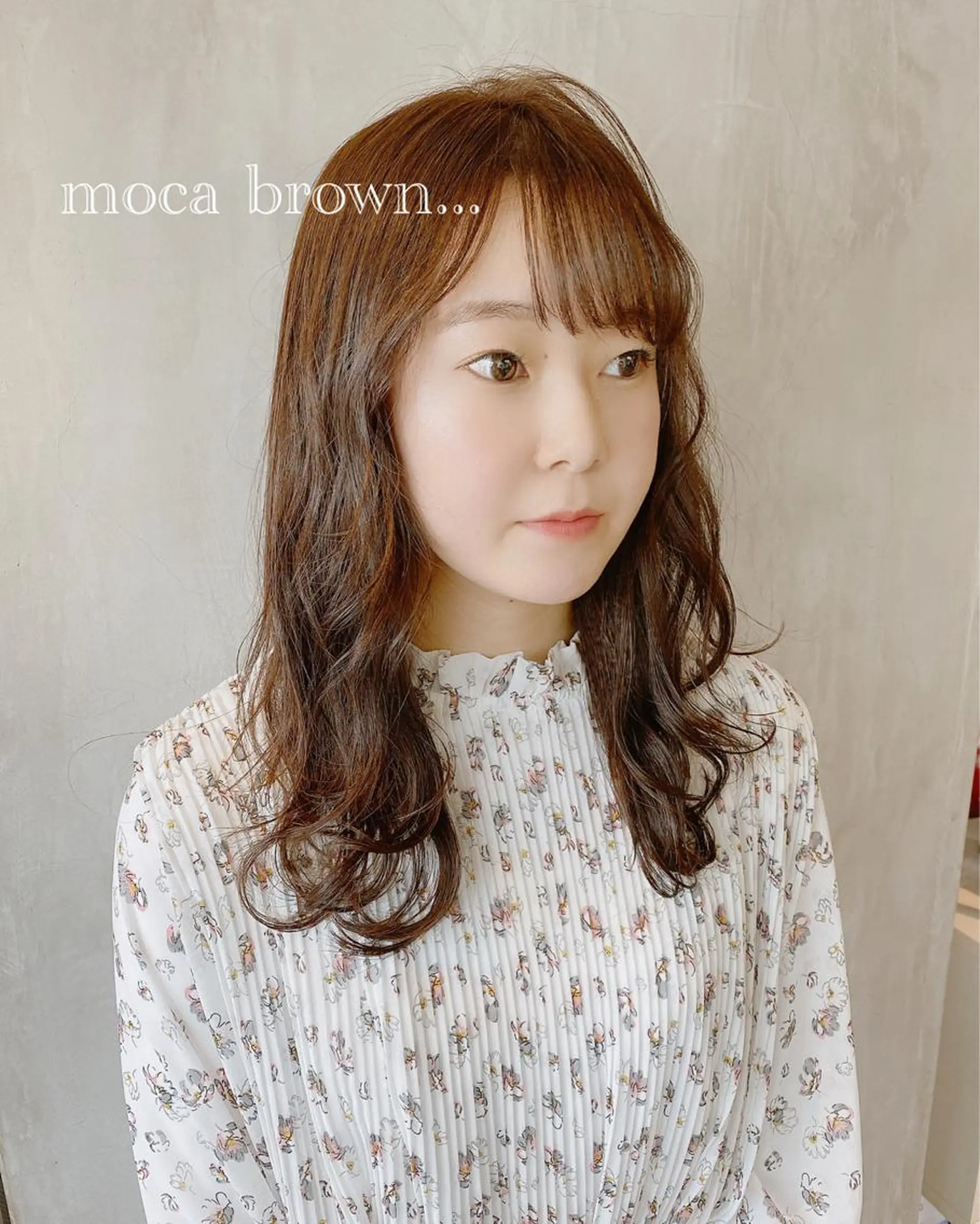 セミロング カラー ヘアアレンジ stylist/蛯谷 珠里のヘアスタイル