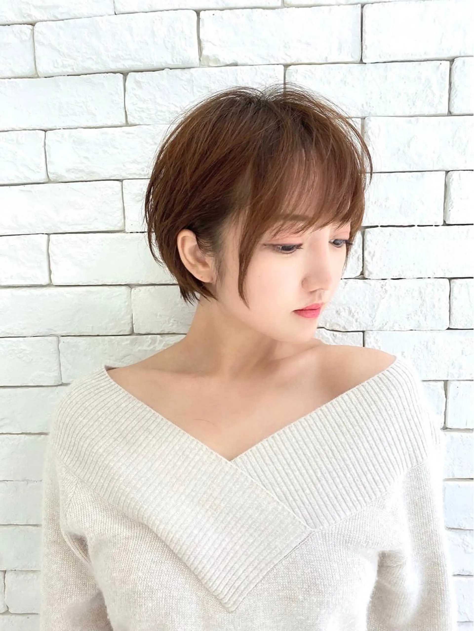 ショート パーマ ビューティー　クララ所属・🌈miu miu hair✂️💕のヘアスタイル