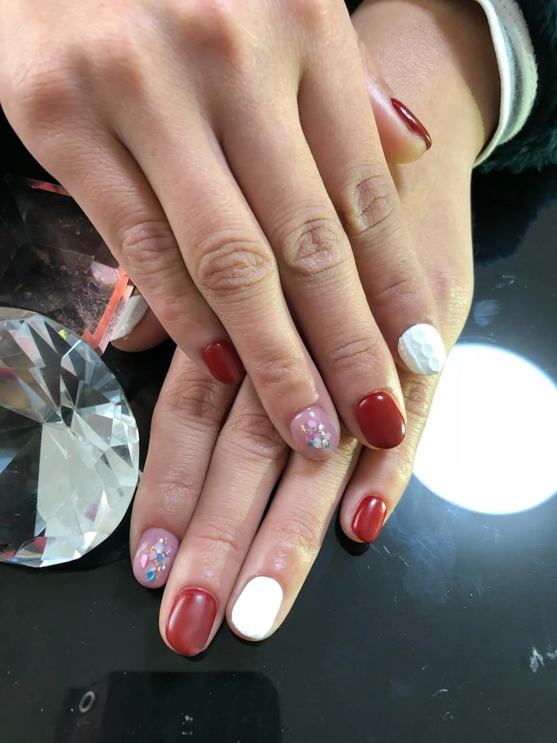 ショート ネイル 💎ビューティサロン 湘南　RIRAN💎のネイルデザイン