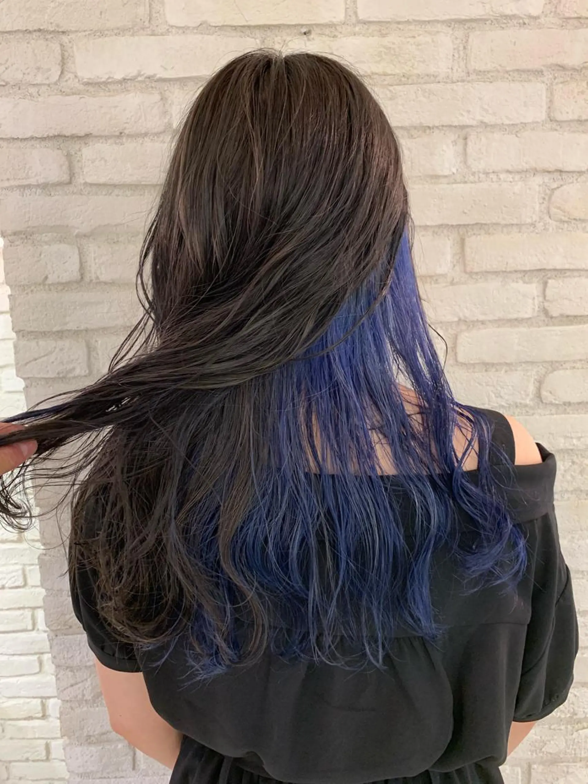 ロング カラー パーマ ヘアアレンジ ヘアカラー トリートメント レイヤー＆カラー 人気美容師倉崎涼のヘアスタイル