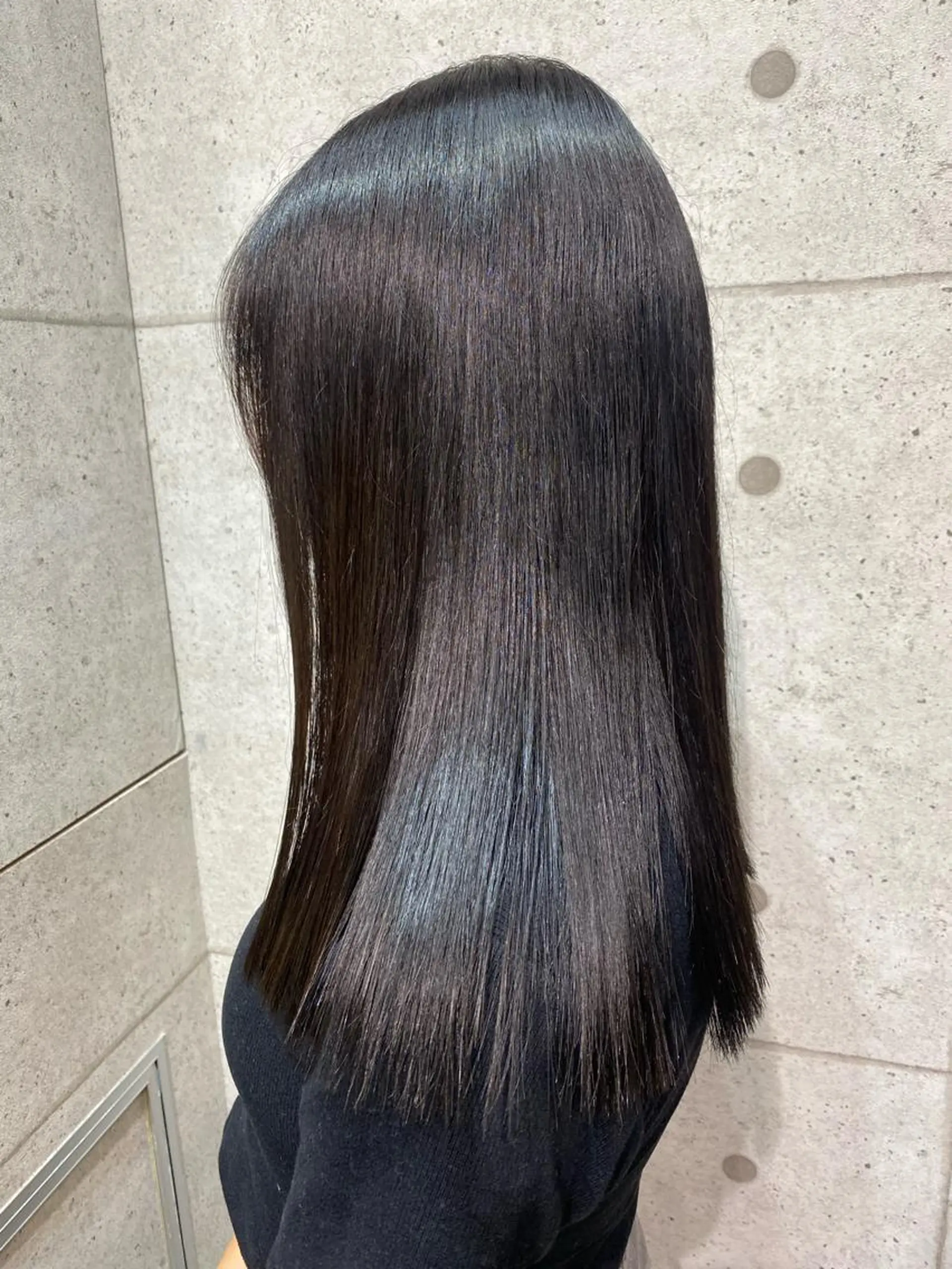 セミロング カラー 【透明感カラー‎✨】 中島日菜のヘアスタイル