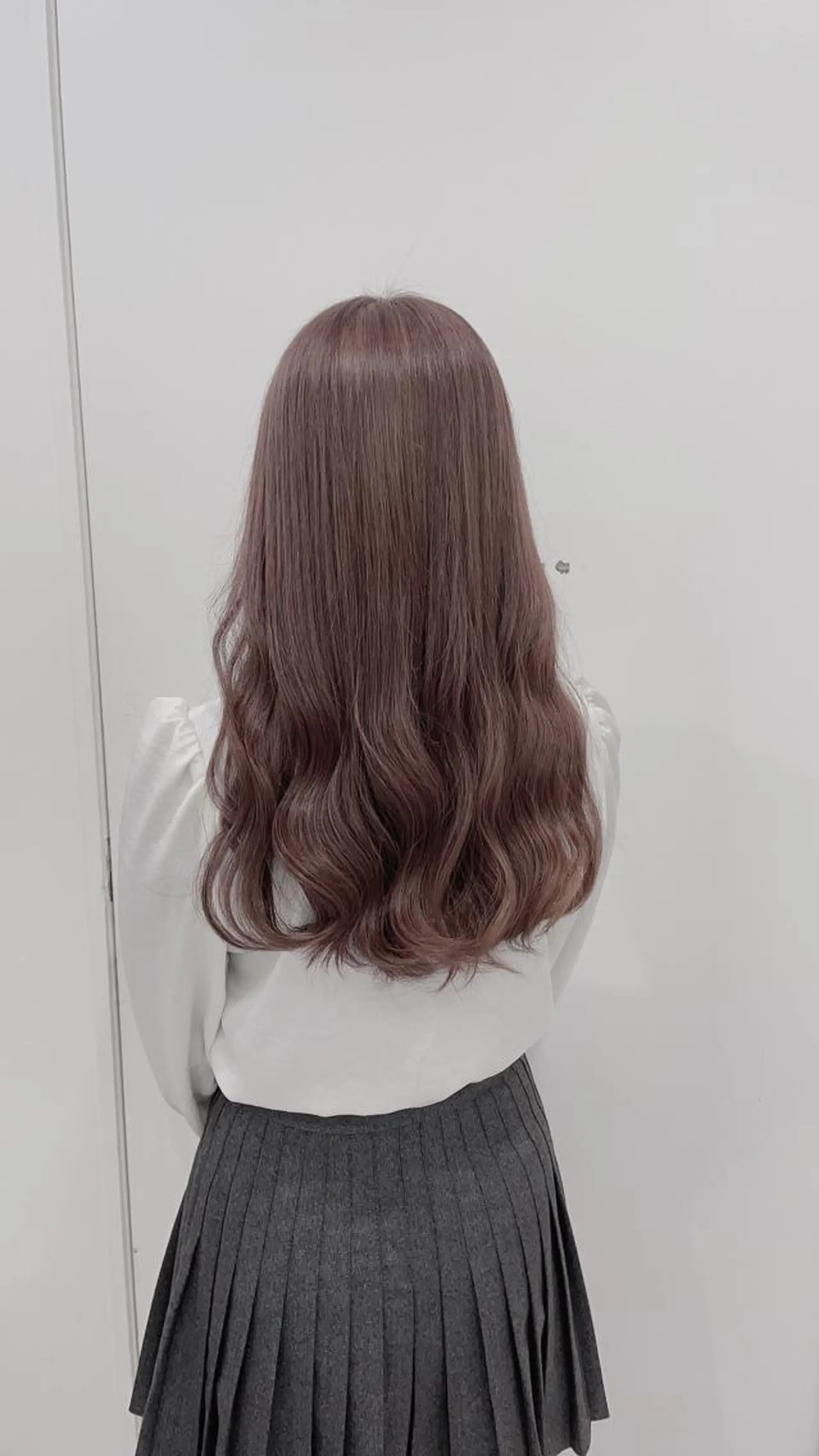 ロング カラー ヘアアレンジ 🪞韓国🤍大人っぽ 艶髪🤍FRUITSのヘアスタイル