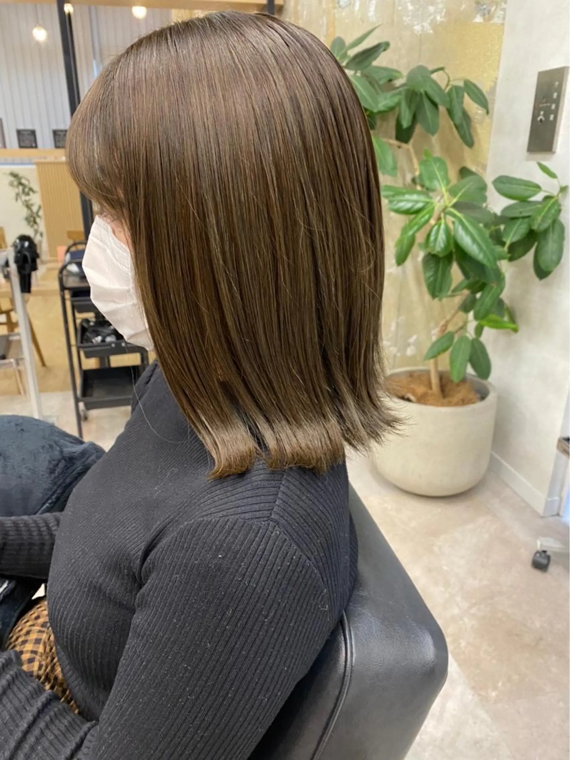 ミディアム SALOWIN高崎所属・縮毛矯正・髪質改善 鈴木悠太/当日OK✨のヘアスタイル