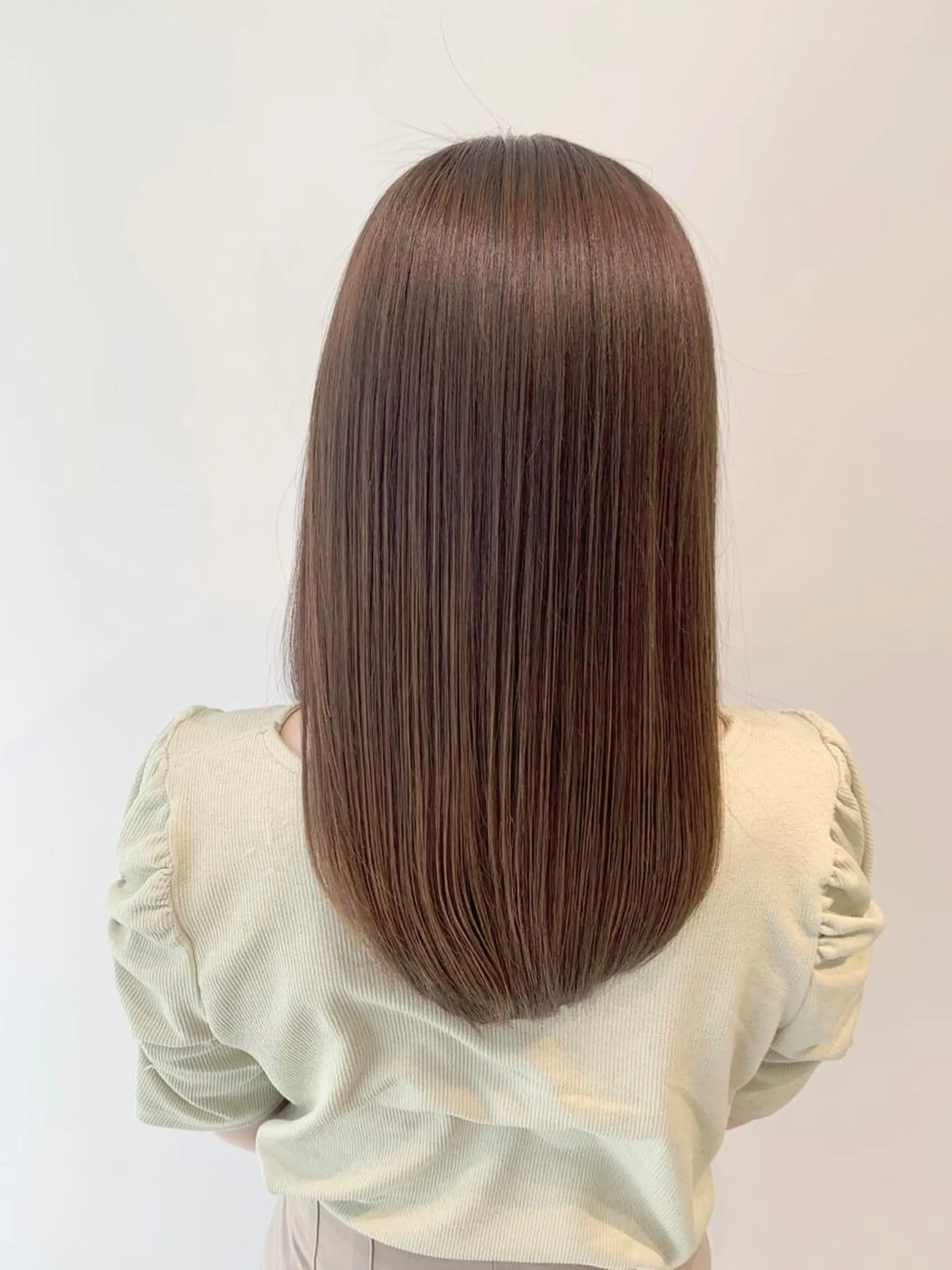 カラー 野田 朝陽のヘアスタイル