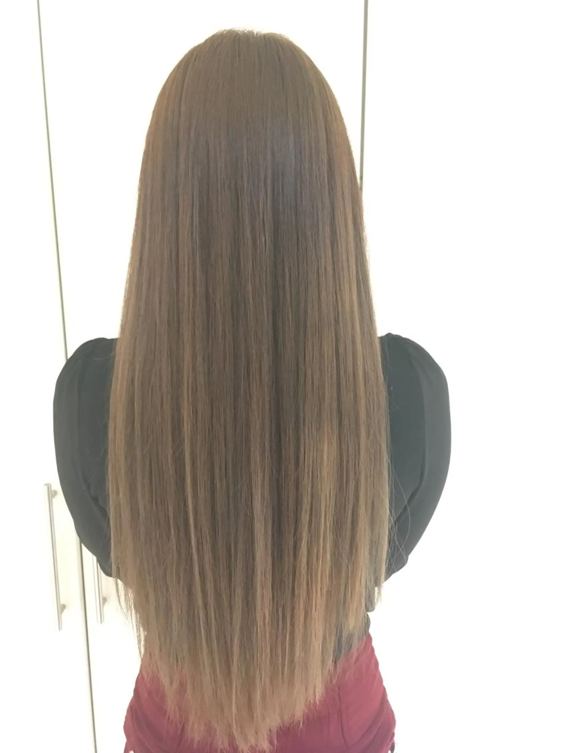 ロング カラー ブルーカラー ブルージュ ハイトーンカラー 曲がる縮毛矯正◎高岡 ブリーチ後でも縮毛◎のヘアスタイル