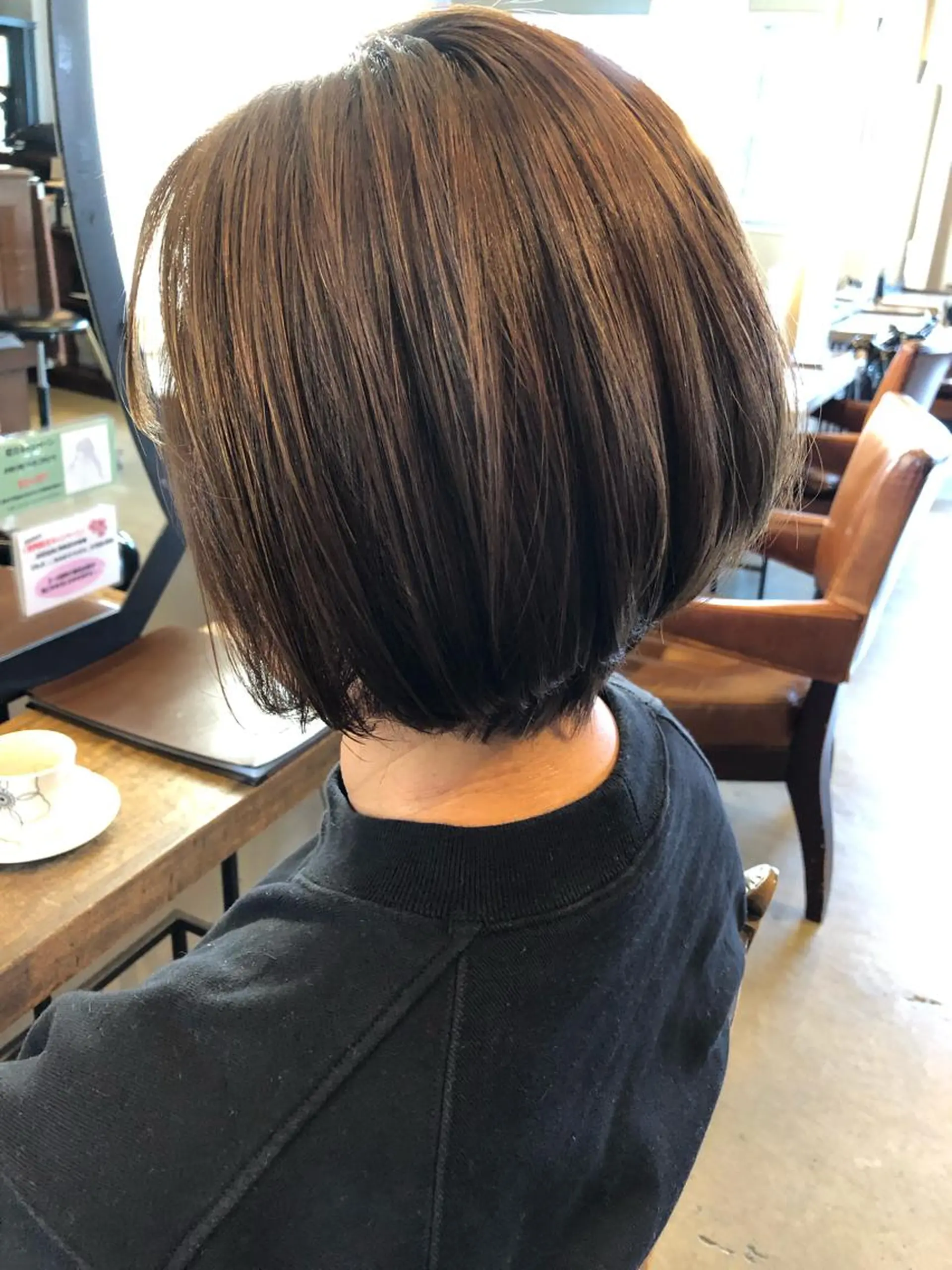 ショート カラー カット 相原 美咲のヘアスタイル