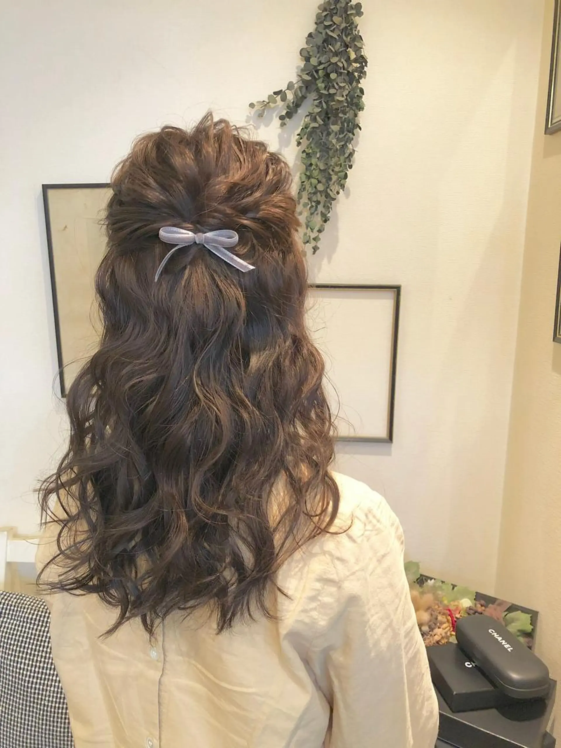 セミロング ヘアアレンジ Takagi Nanamiのヘアスタイル