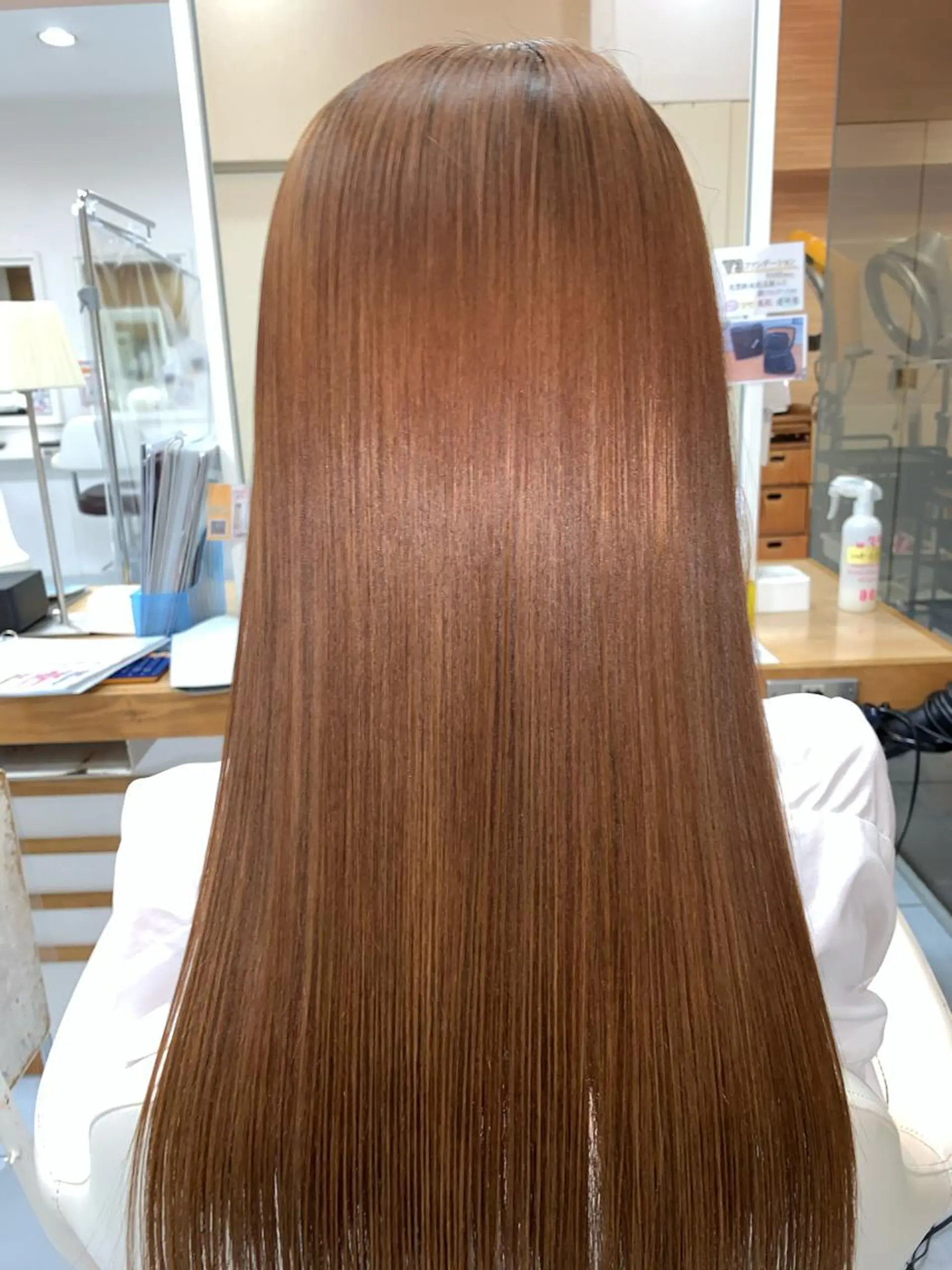 ロング 髪質改善 トリートメント トリートメント 髪質改善/縮毛矯正 /ブリーチ矯正/岡部のヘアスタイル