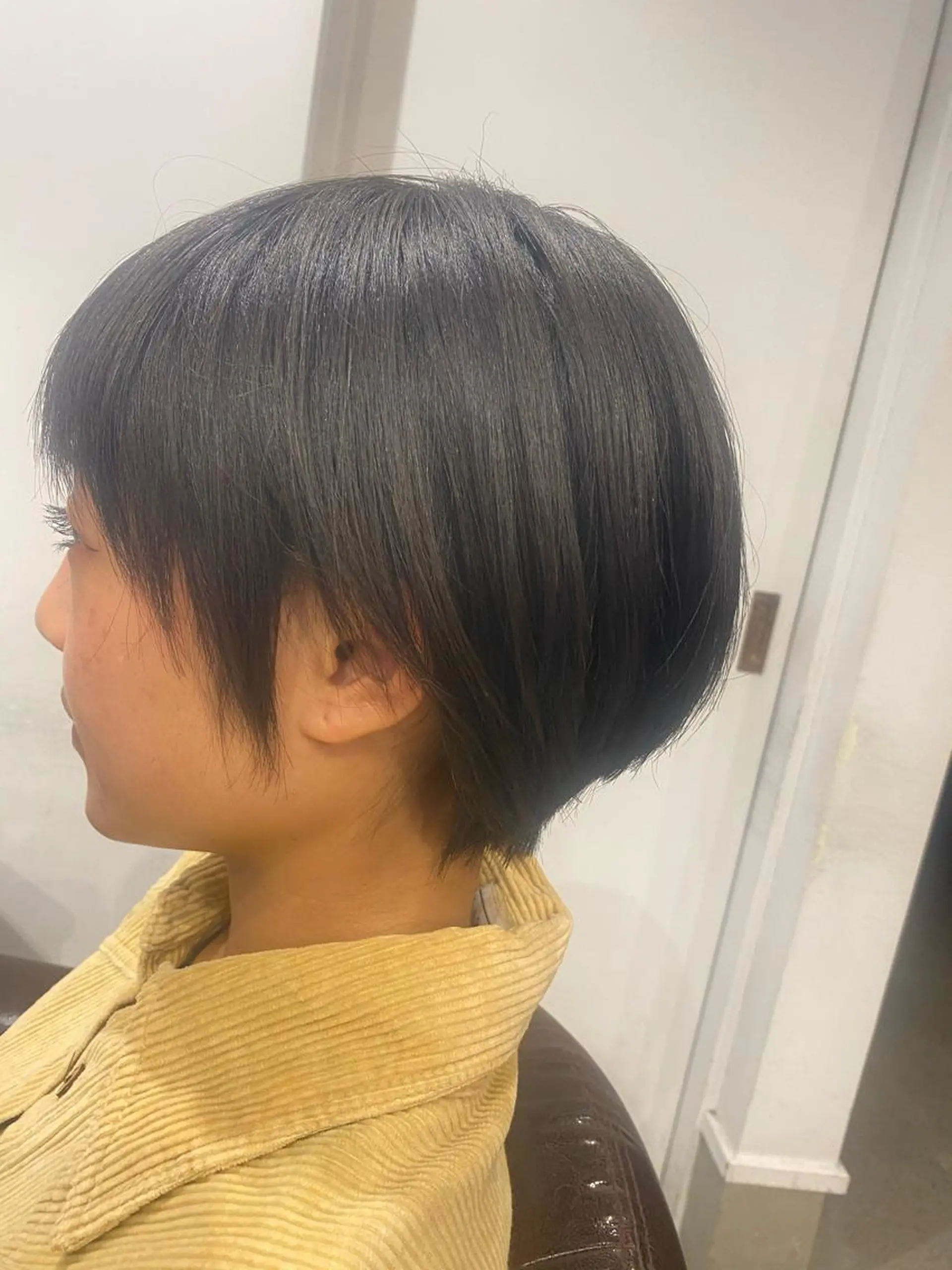 ショート ショートボブ ボブ ショートヘア ekka所属・沖田 舞衣のヘアスタイル