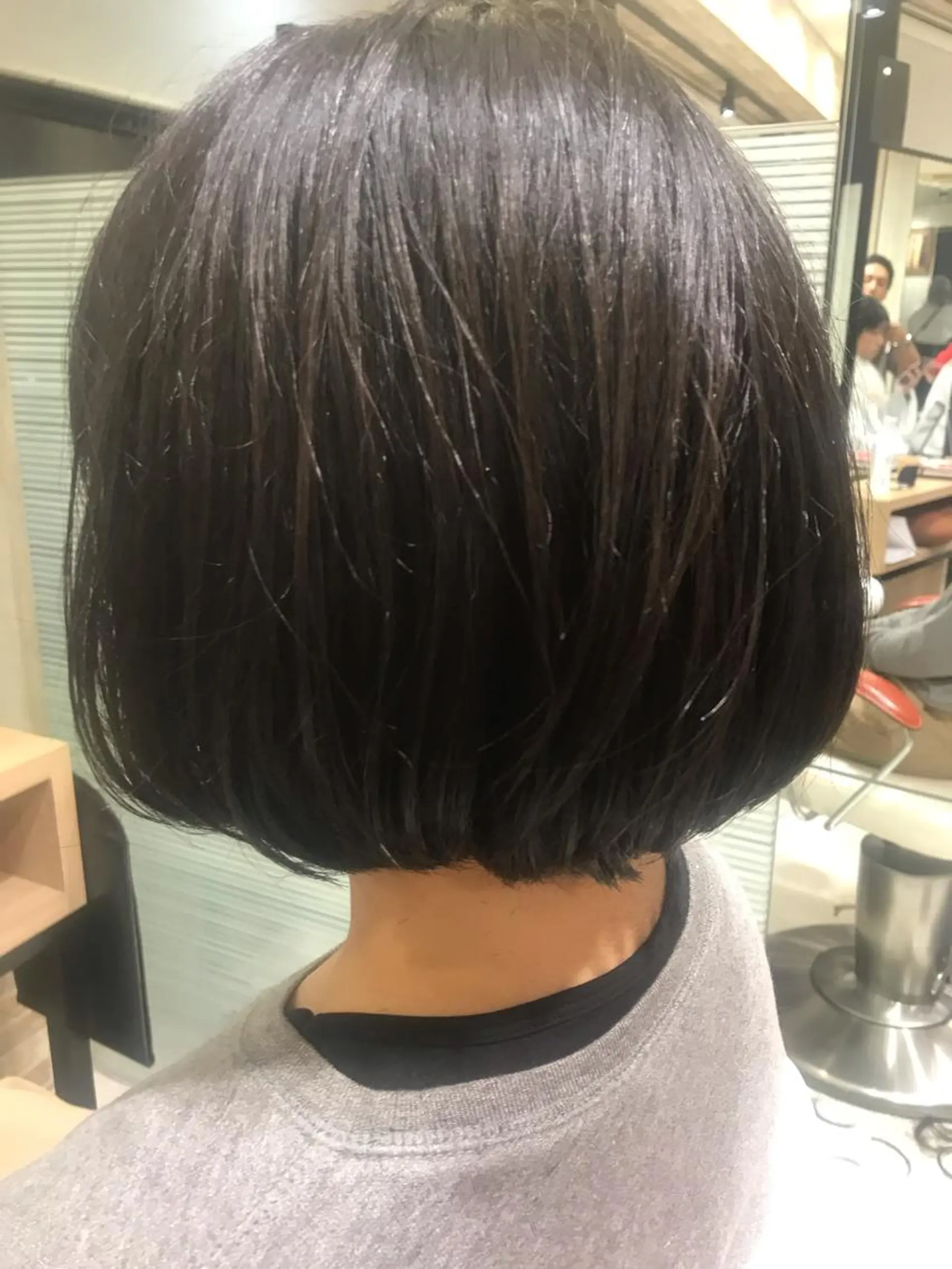 ショート ボブ カット Lamp所属・ショート／透明感 カラー加治竜汰💡のヘアスタイル