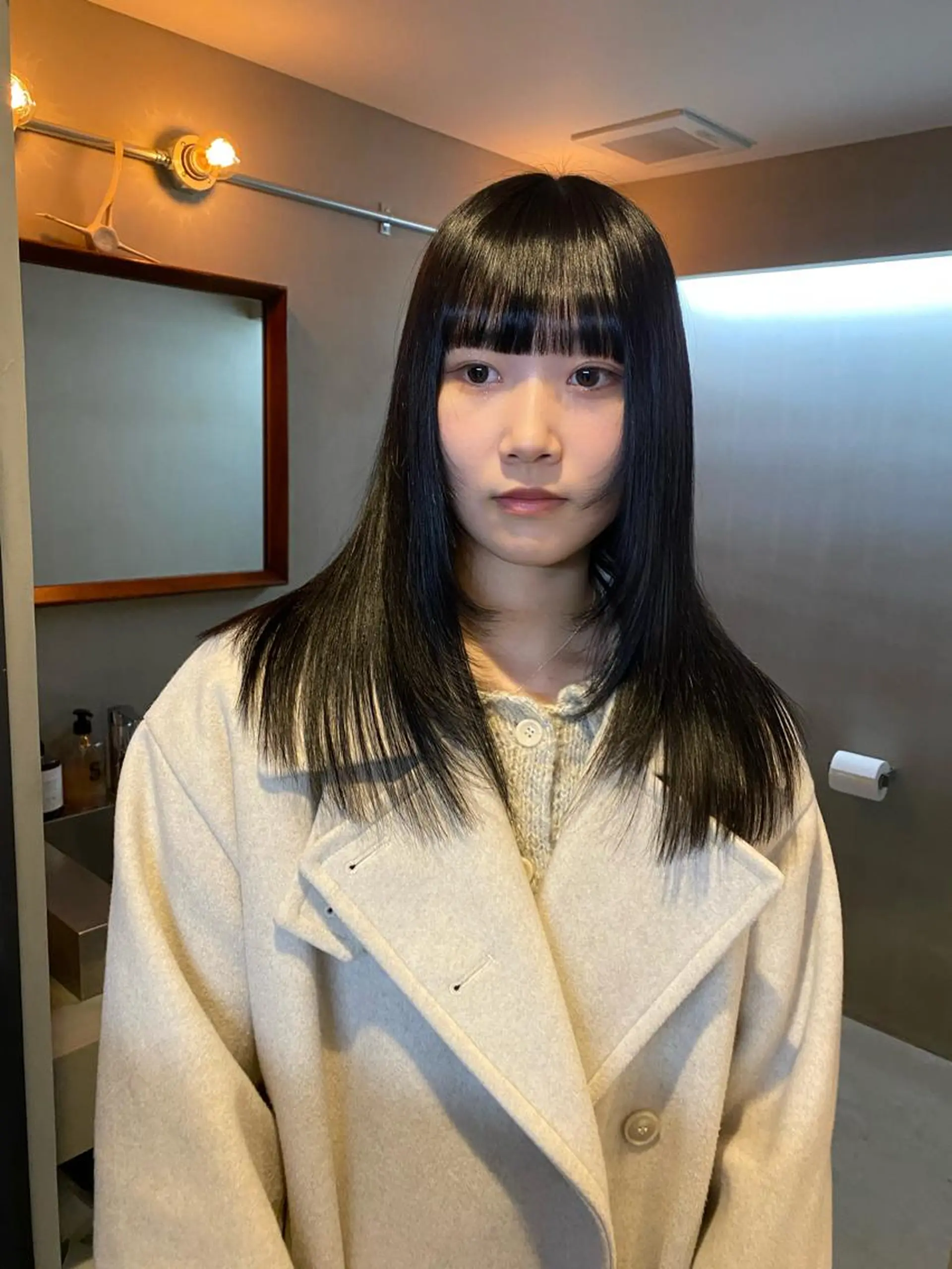 ロング カット ヘアカラー トリートメント Agu  hair rupia 金沢店所属・金沢美容室/ 艶髪/夜営業/JINのヘアスタイル