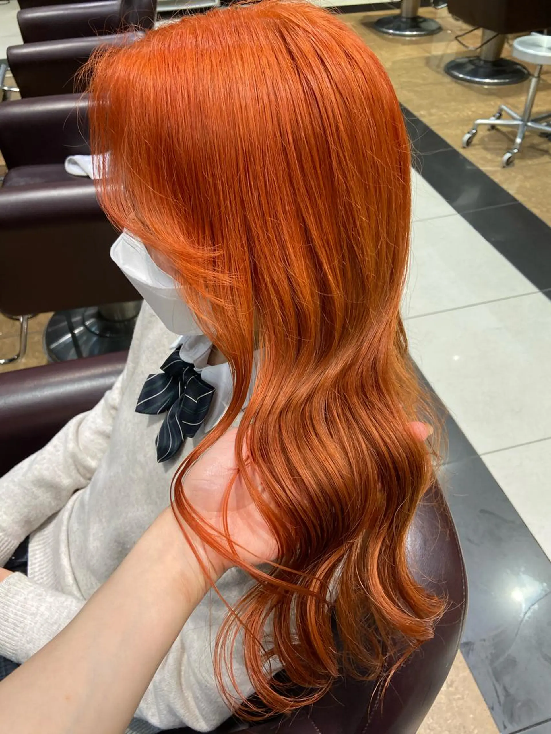 ロング カラー 🧸プルエクステ❤︎ ネイルKAO🧸のヘアスタイル