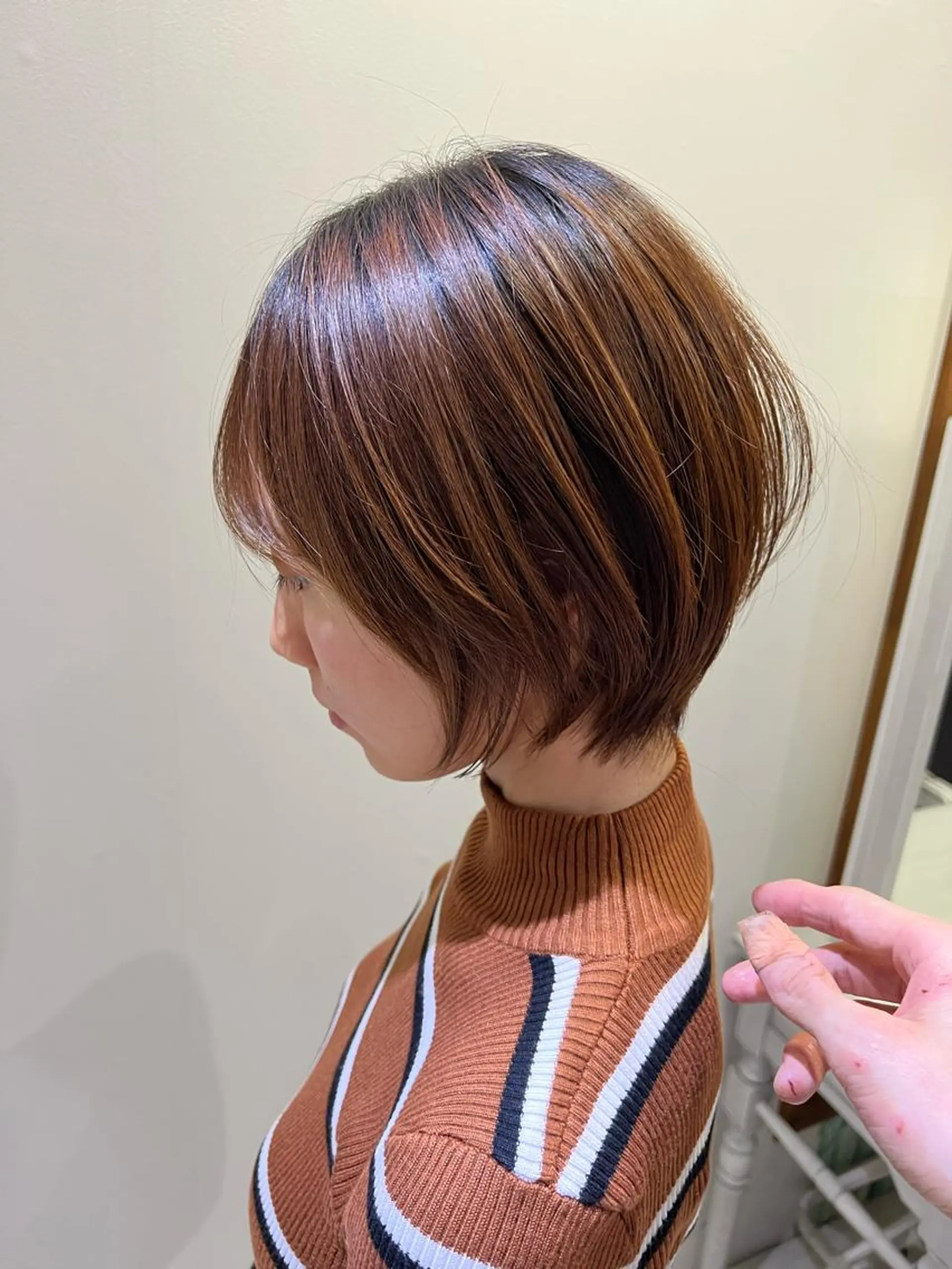 ショート ショートヘア 大野 智亜里のヘアスタイル