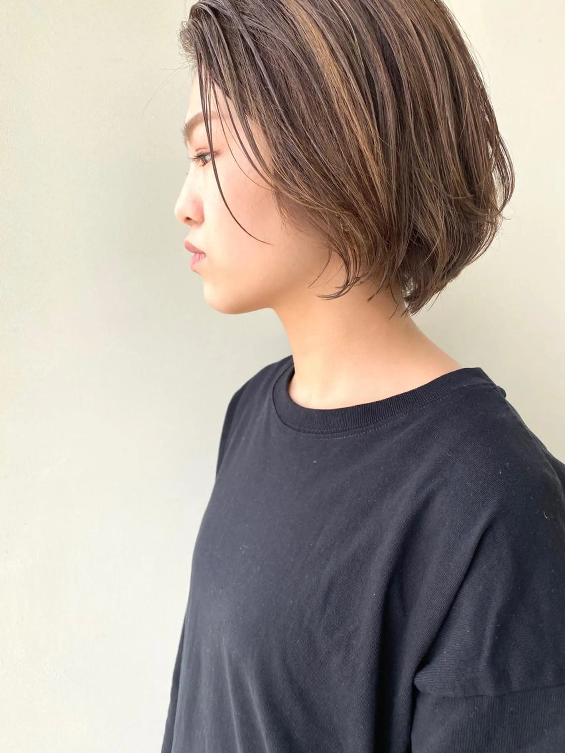 ショート レイヤーカット ショートヘア カット ヘアカラー トリートメント 小澤大輔 YOLO hairのヘアスタイル