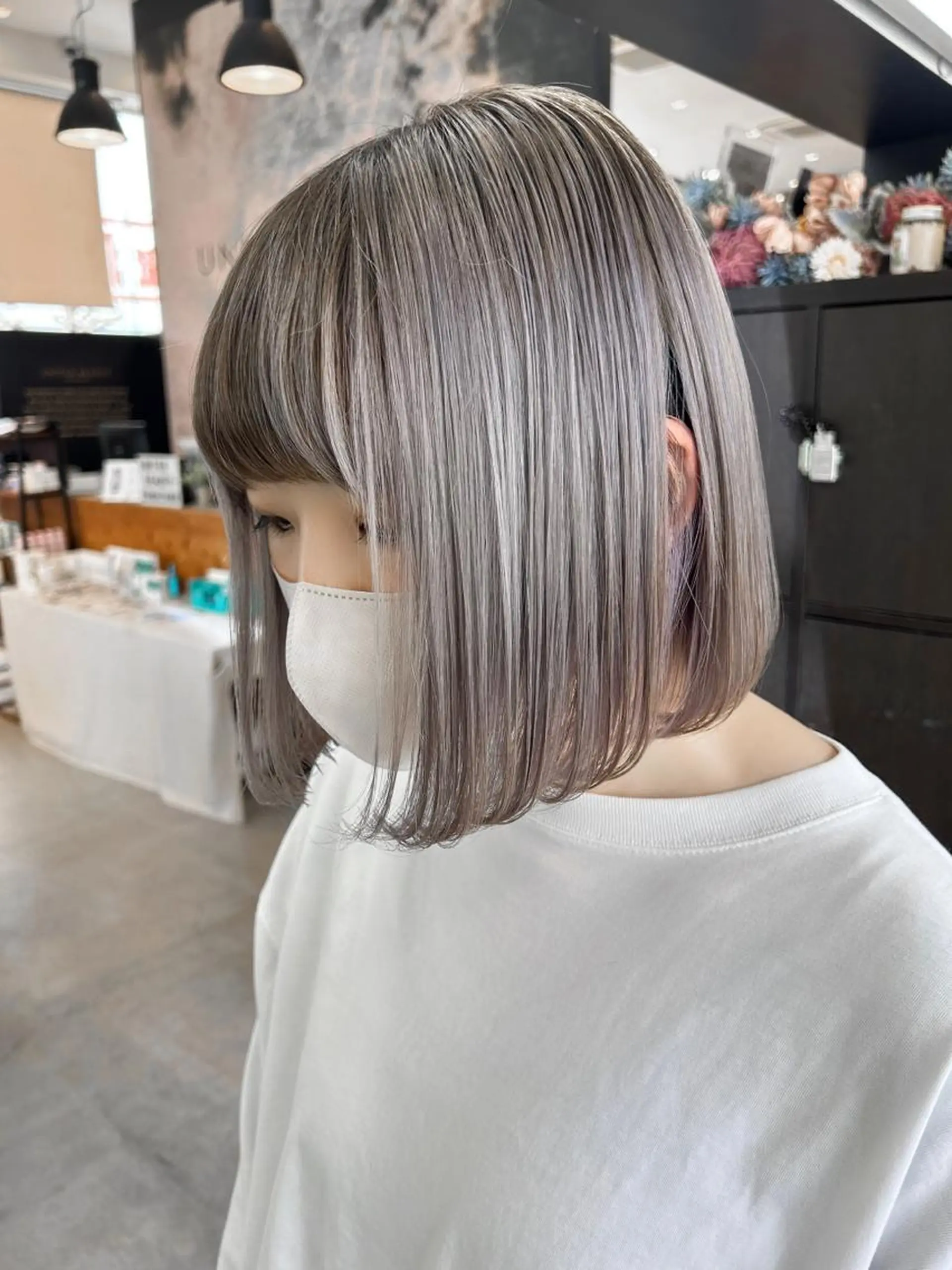 ショート カット ヘアカラー トリートメント MAEDA 西金沢美容室のヘアスタイル