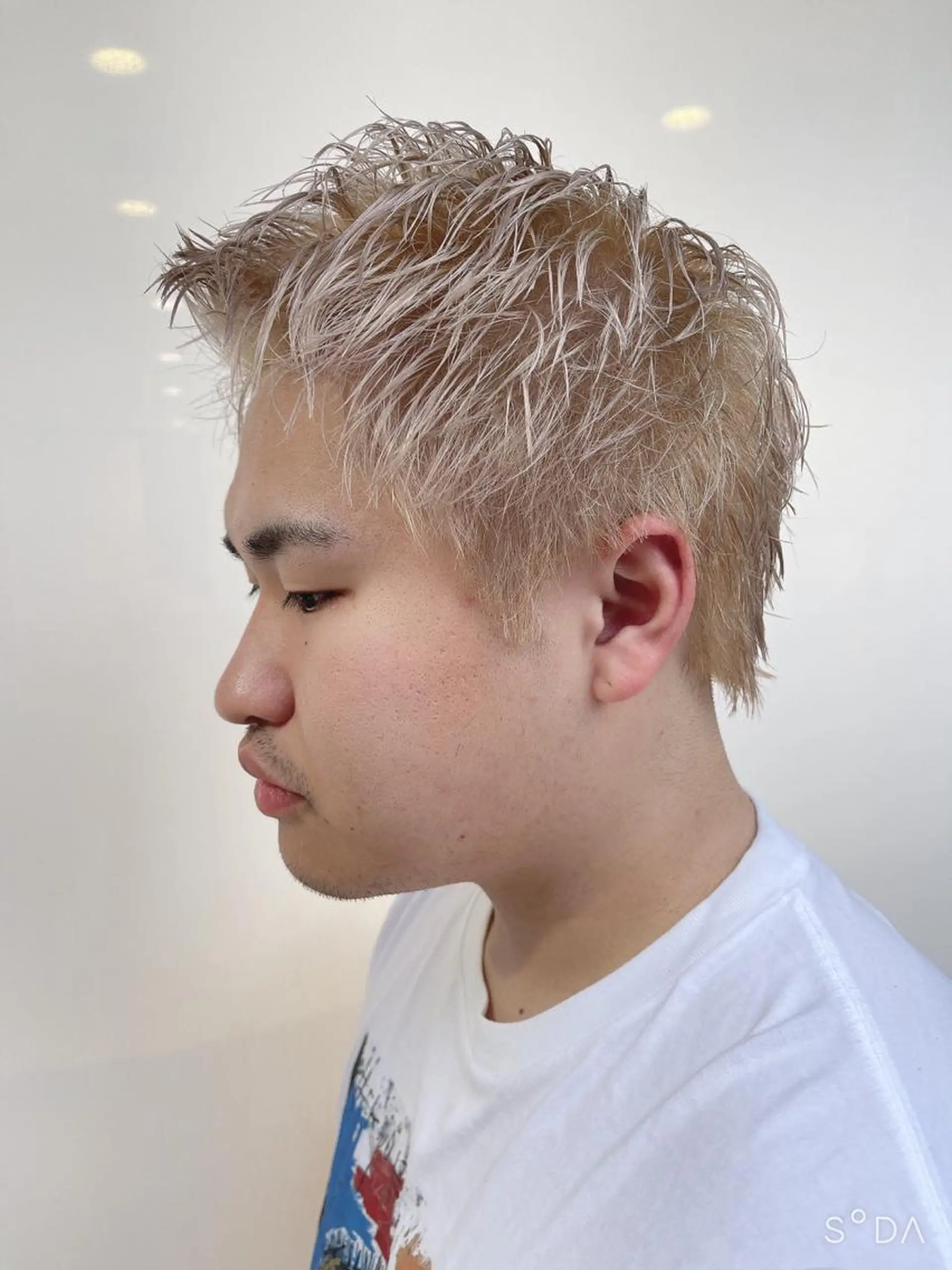 ショート カラー メンズ メンズパーマ メンズツイストパーマ ツーブロック 刈り上げ 波巻きパーマ カット ヘアカラー トリートメント メンズパーマ特化/ KAORU/店長のヘアスタイル