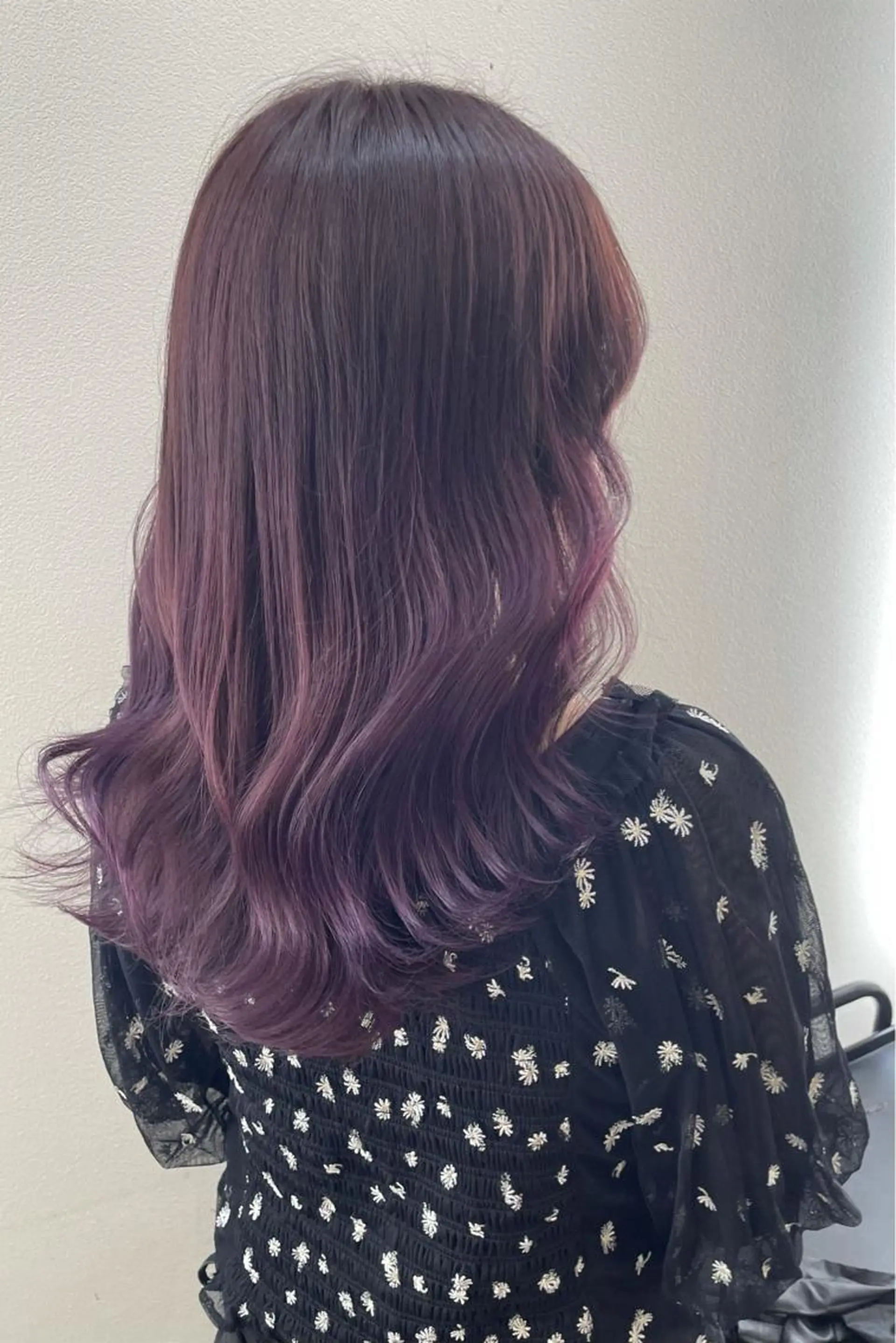 セミロング カラー 縮毛矯正×髪質改善 小笠原大樹のヘアスタイル