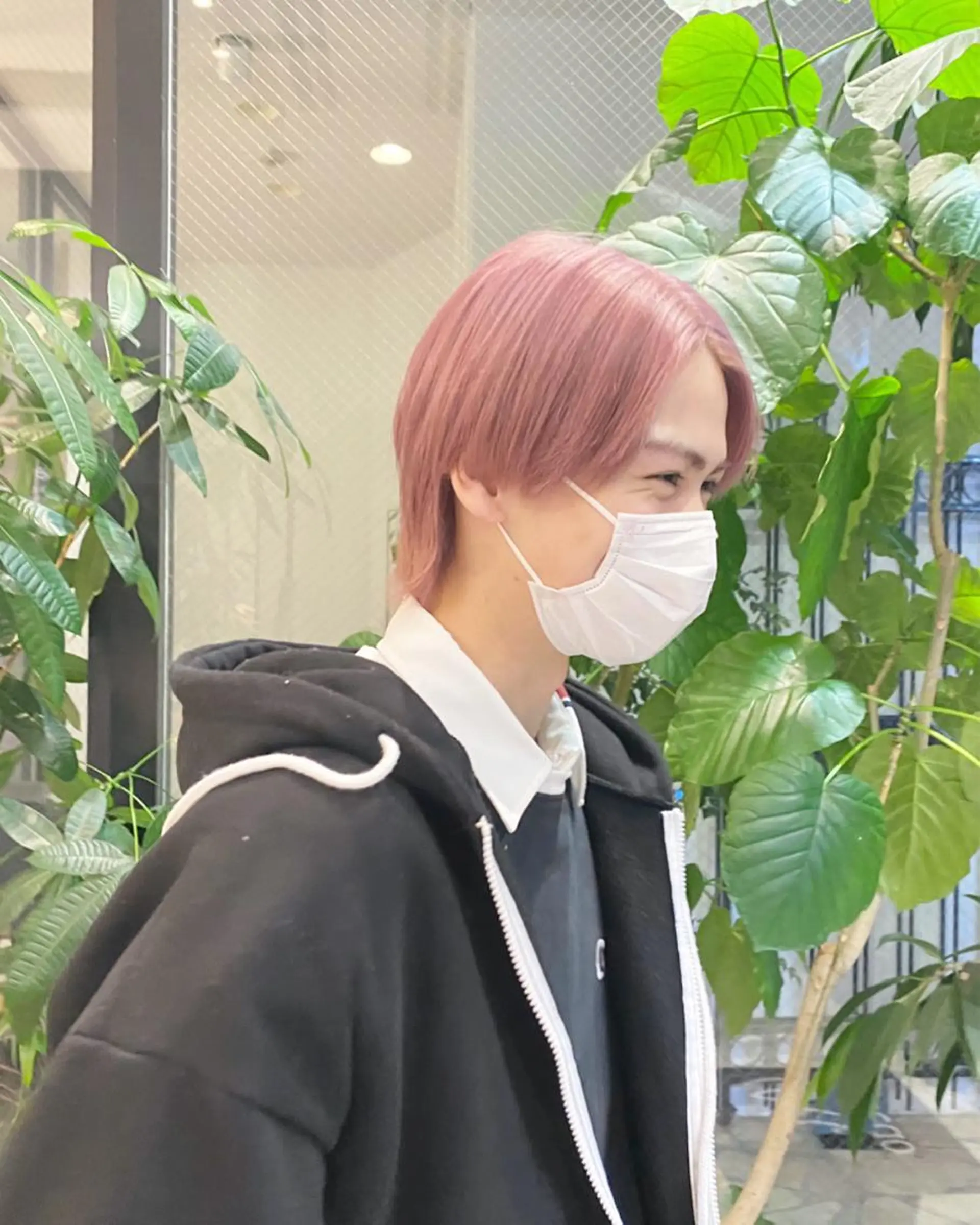 メンズ マッシュウルフ マッシュ メンズウルフカット ウルフカット COCOLOeAST所属・yumeno🫧 ハイトーン/ボブ🕊のヘアスタイル