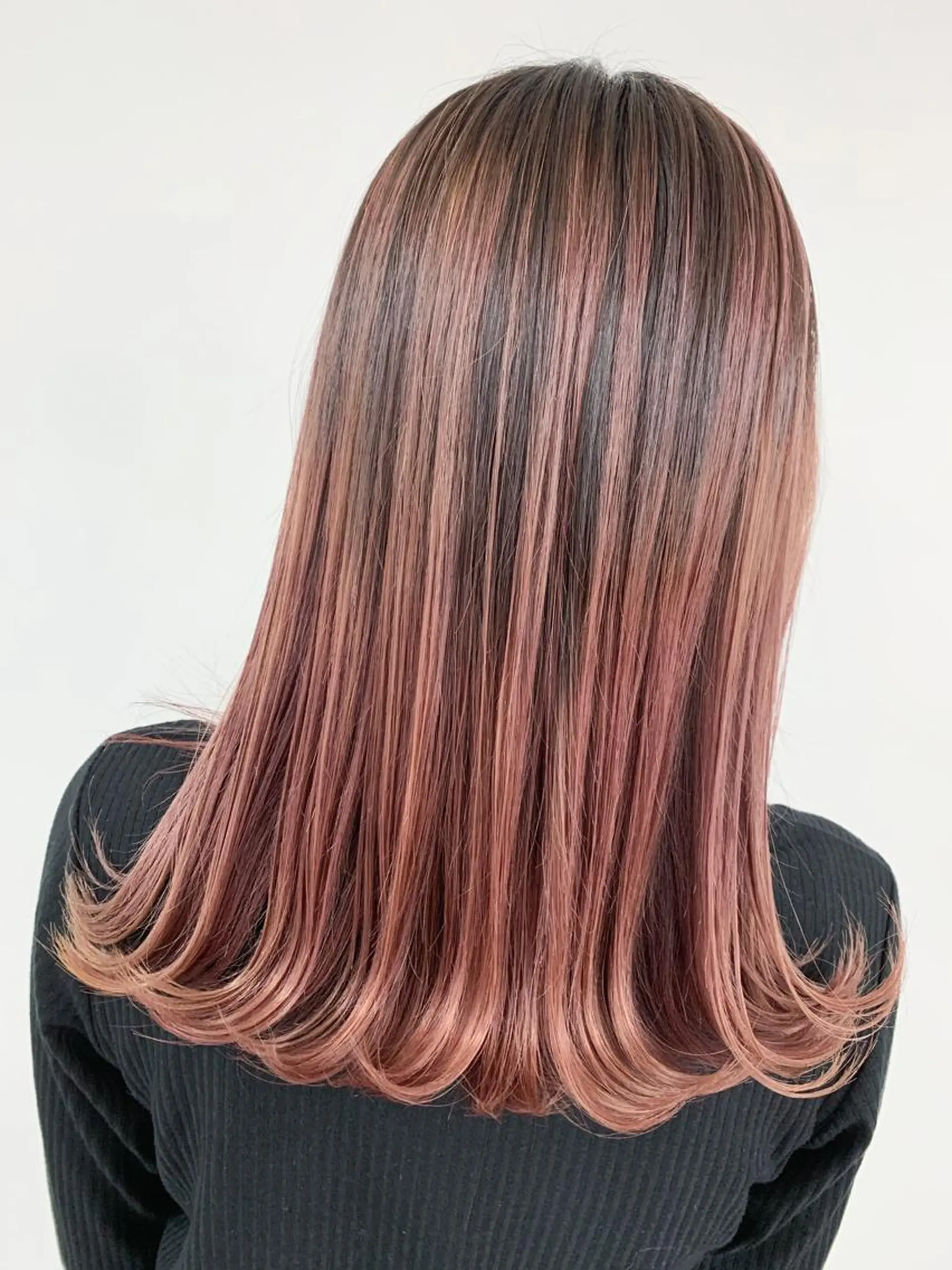 セミロング ヘアカラー トリートメント 🥇近藤 恭輔🥇 Recharme新保のヘアスタイル