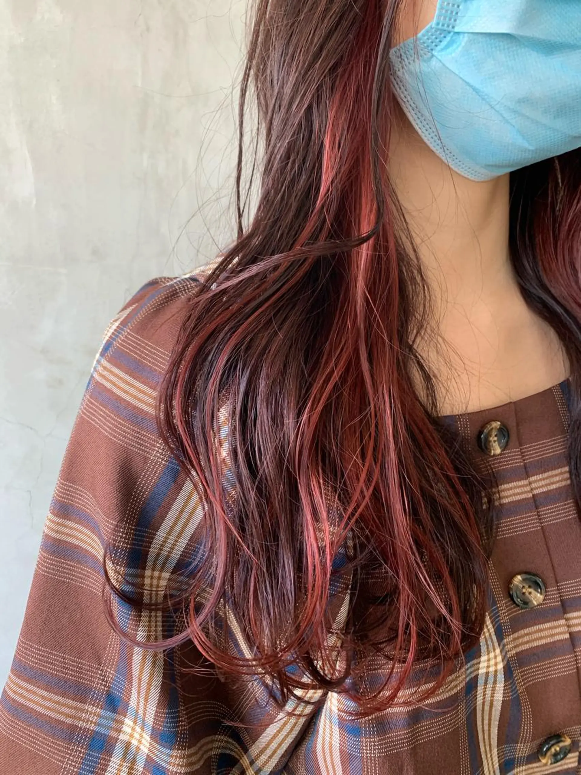 ロング SAKURA 原宿所属・なかの たくみのヘアスタイル