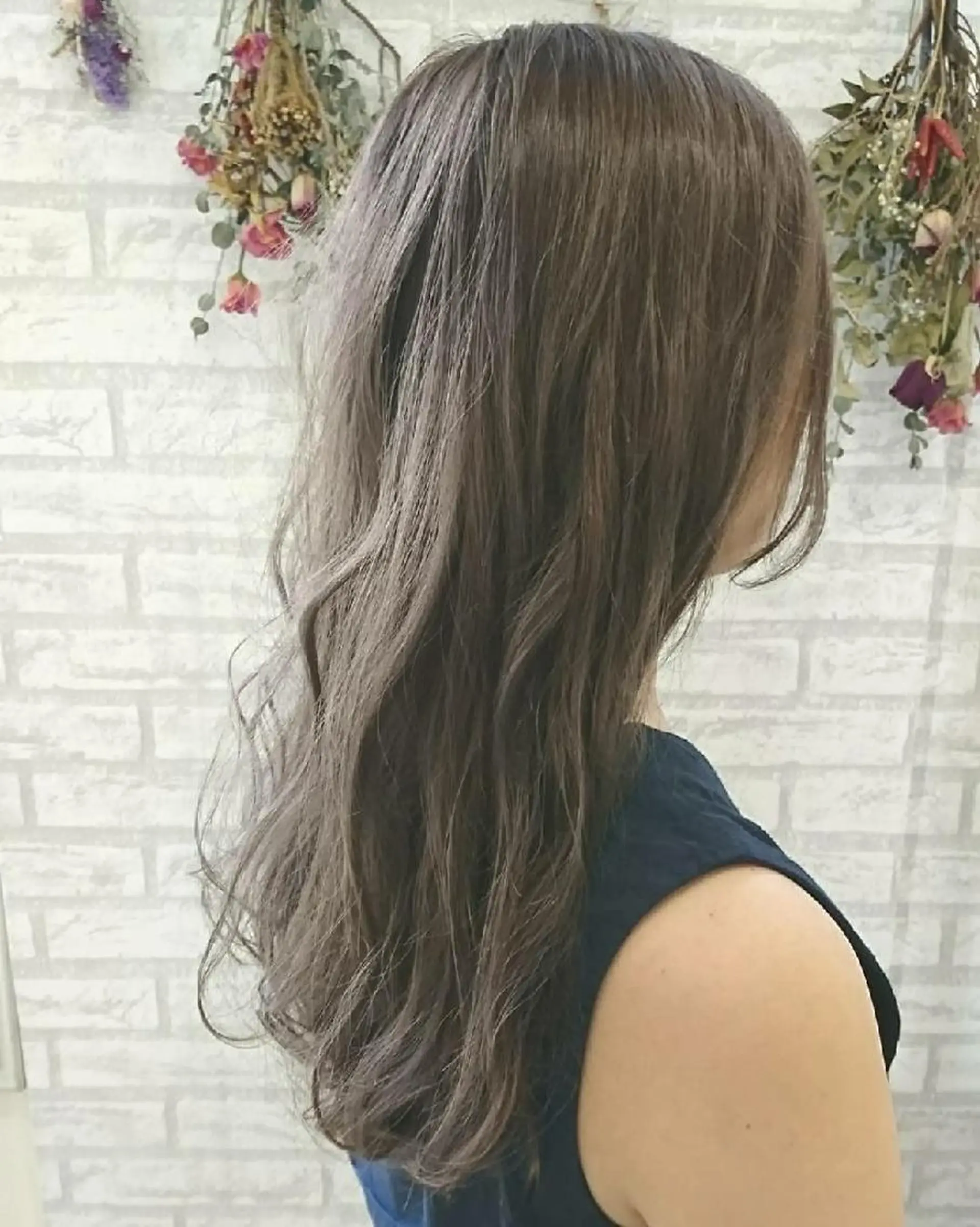 ロング カラー ベージュカラー モカベージュ カット ヘアカラー パーマ トリートメント ＊Cielo＊ 佐藤 幸世のヘアスタイル