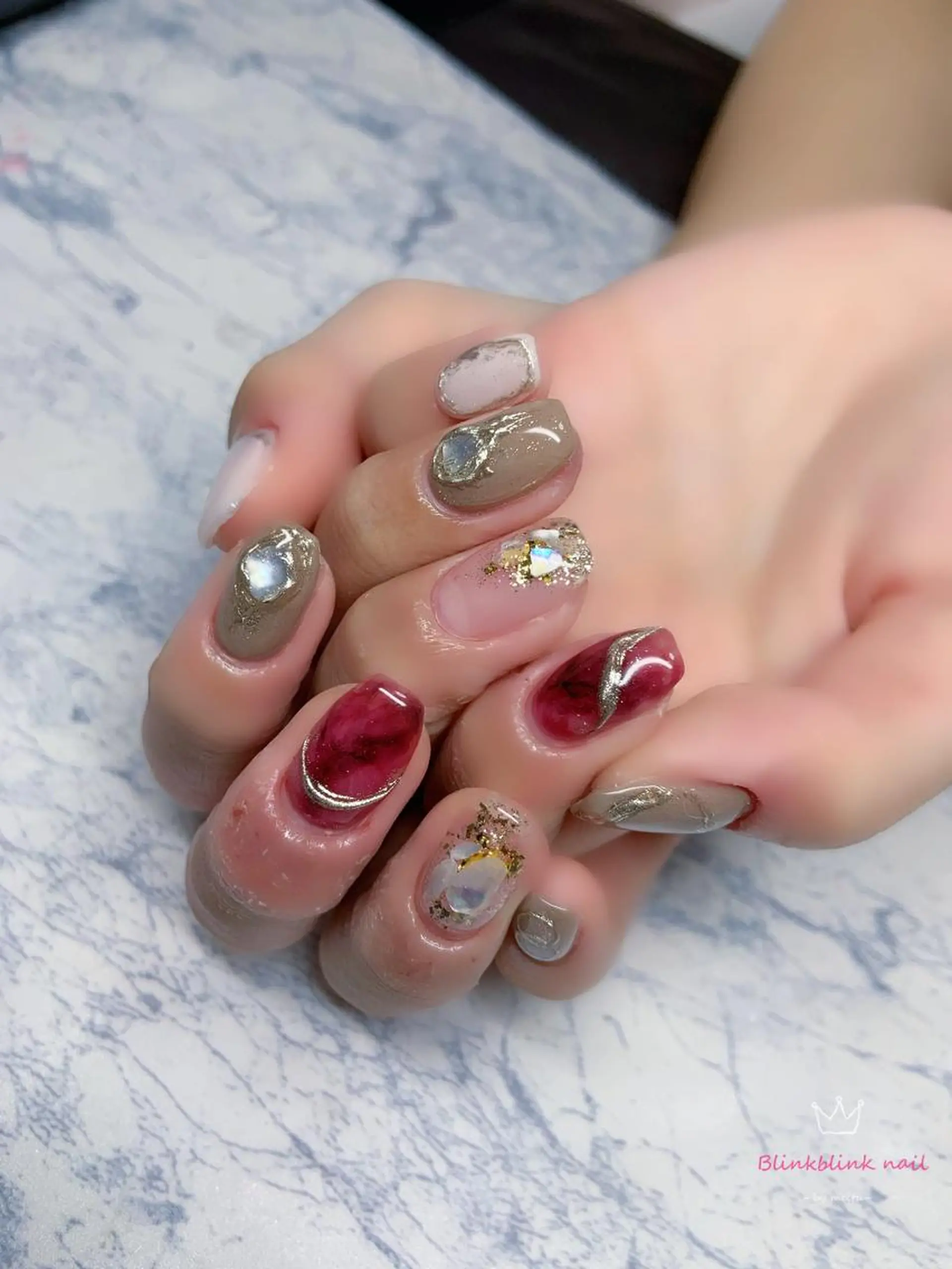 セミロング ネイル Style Nailのネイルデザイン