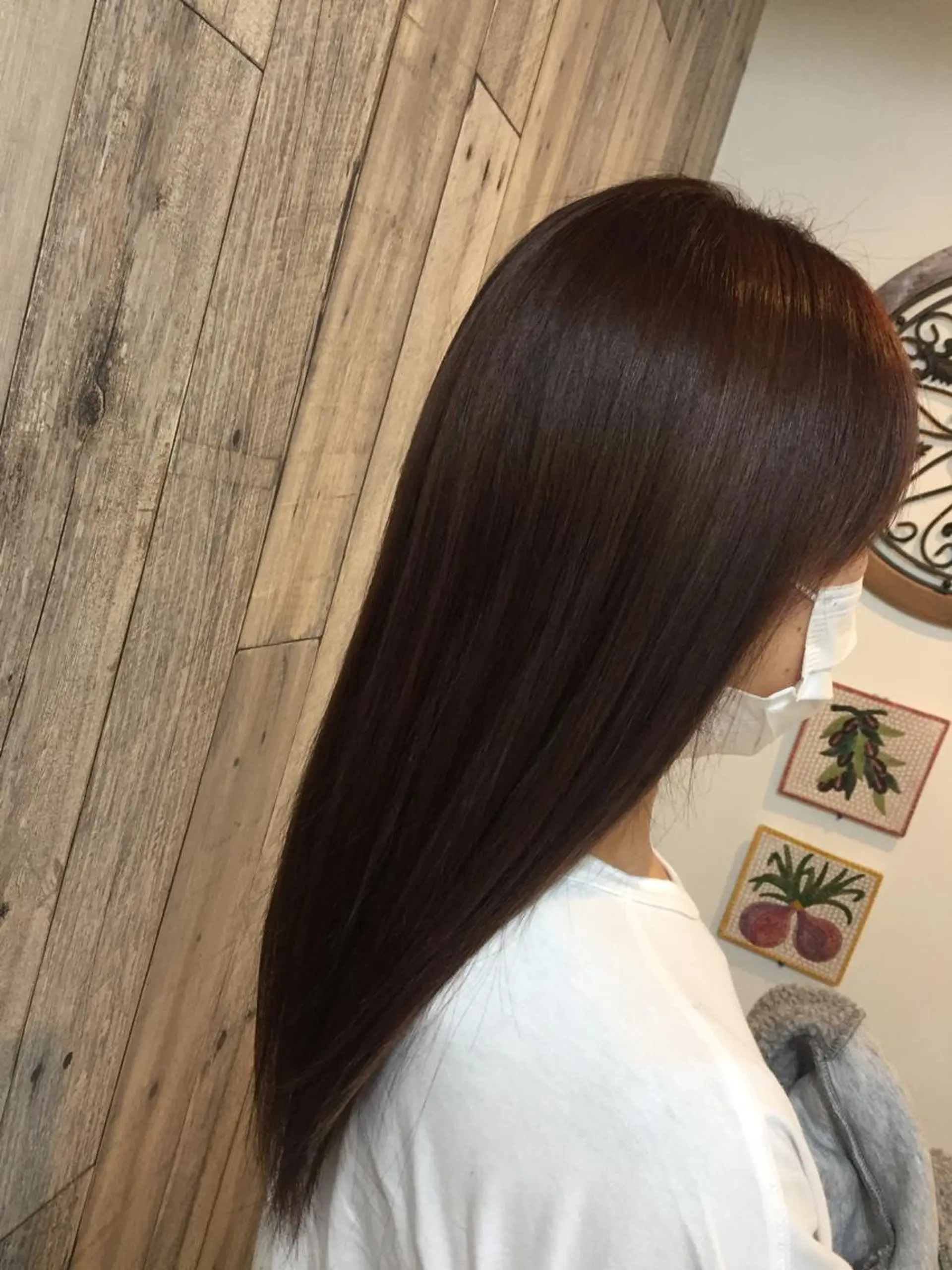 カラー アクアカラー atoll所属・中山 ルミ子のヘアスタイル