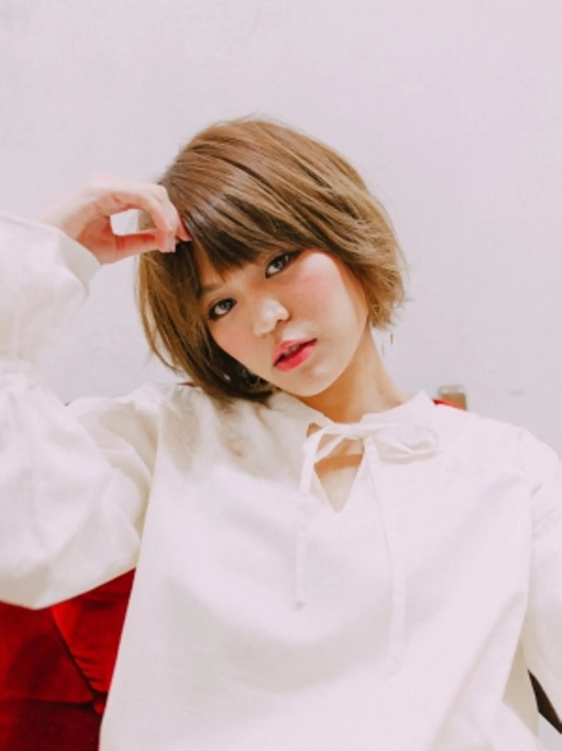 ショート カラー amie 高崎 【アミ】のヘアスタイル