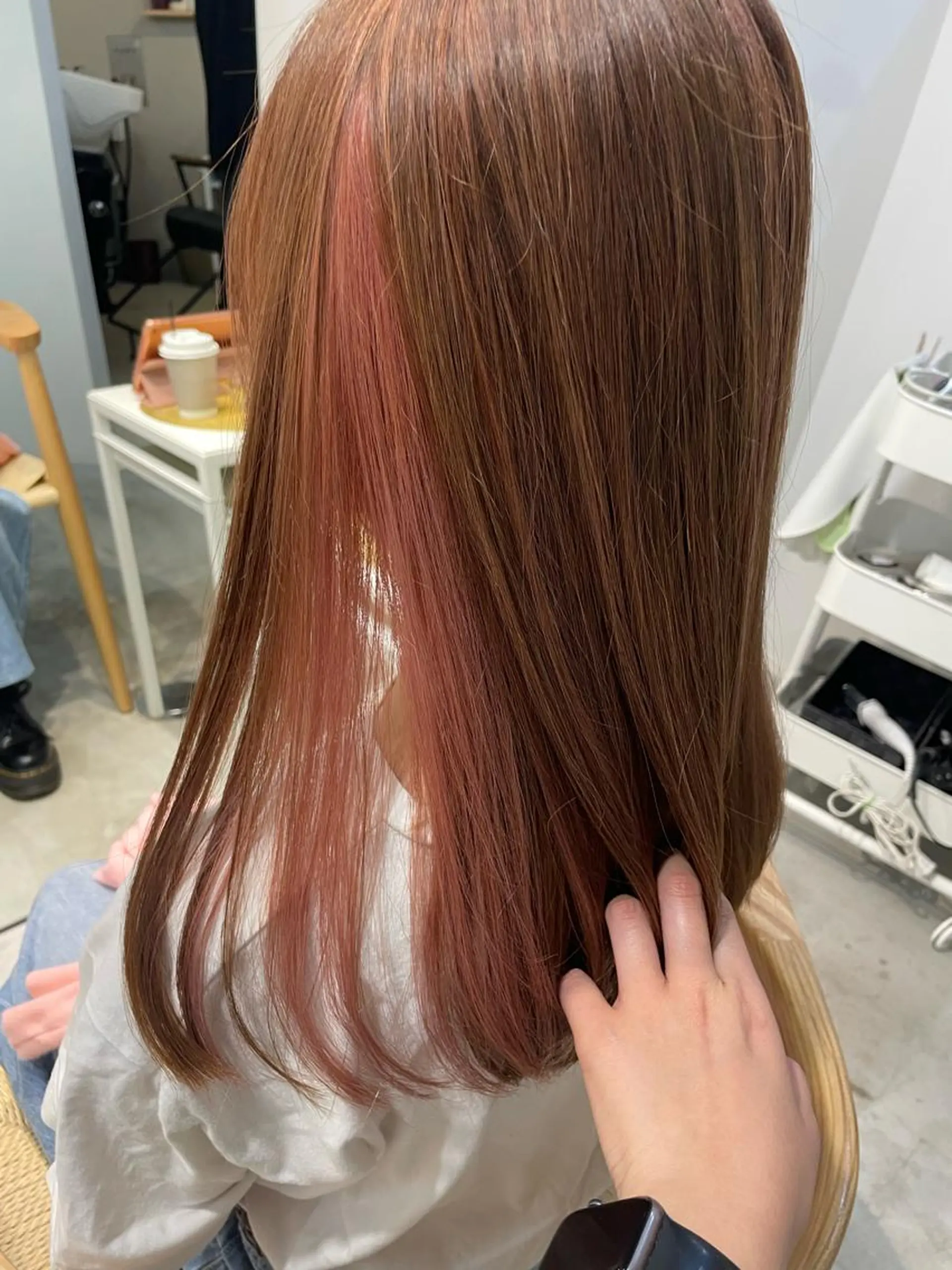 カラー デザインカラー ハイライトカラー インナーカラー fit/ madokaのヘアスタイル