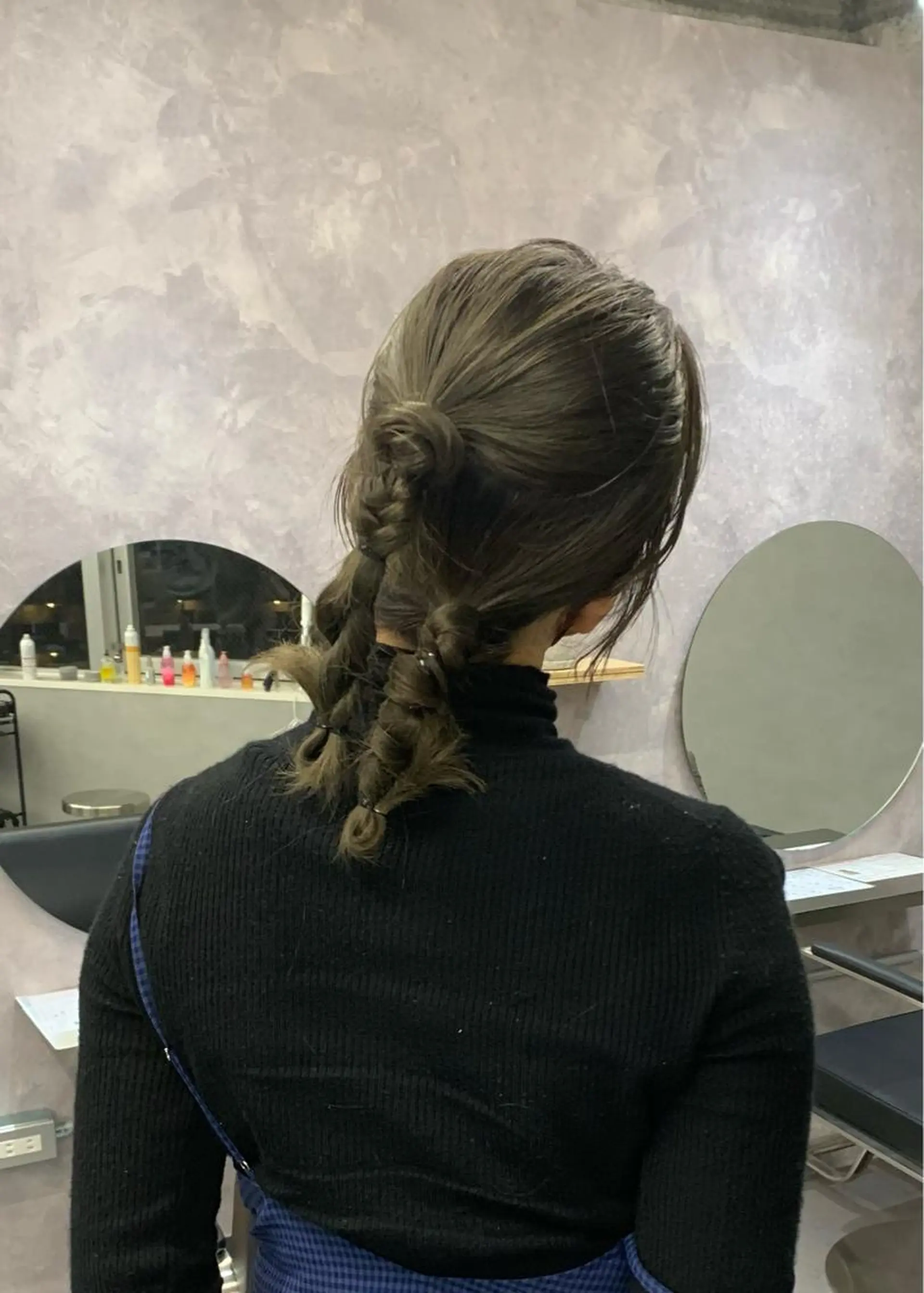 amu/ブリーチなし ダブルカラーのヘアスタイル