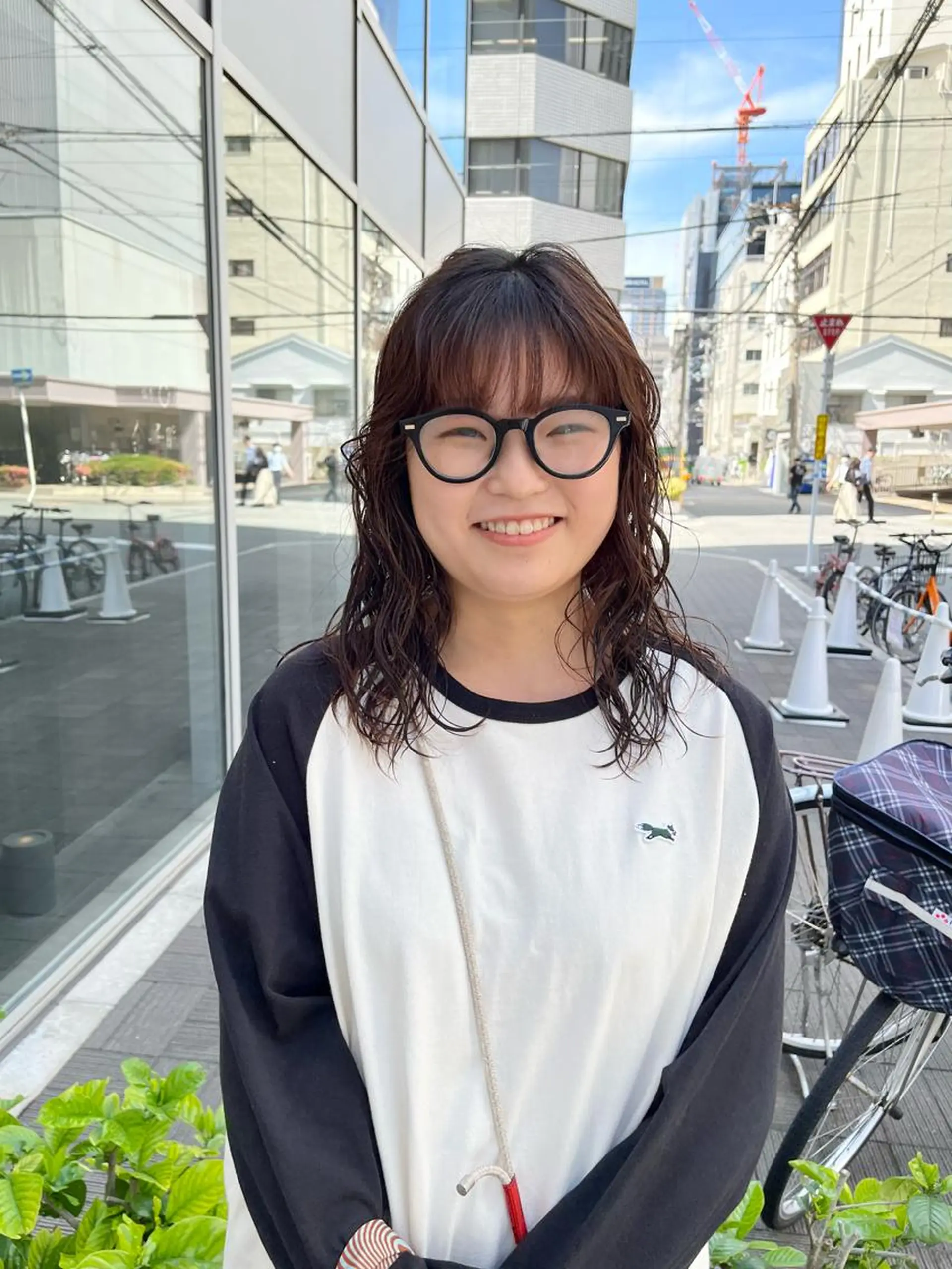 ミディアム パーマ ミディアムパーマ ニュアンスパーマ スパイラルパーマ カット パーマ ショート/パーマ/ カラー/FUKOのヘアスタイル