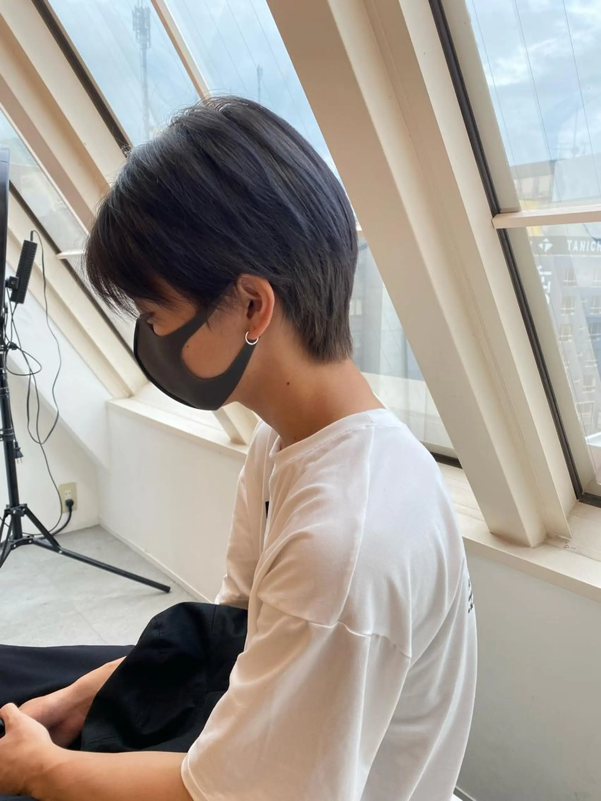 ショート カラー メンズ YUNA ユウナのヘアスタイル