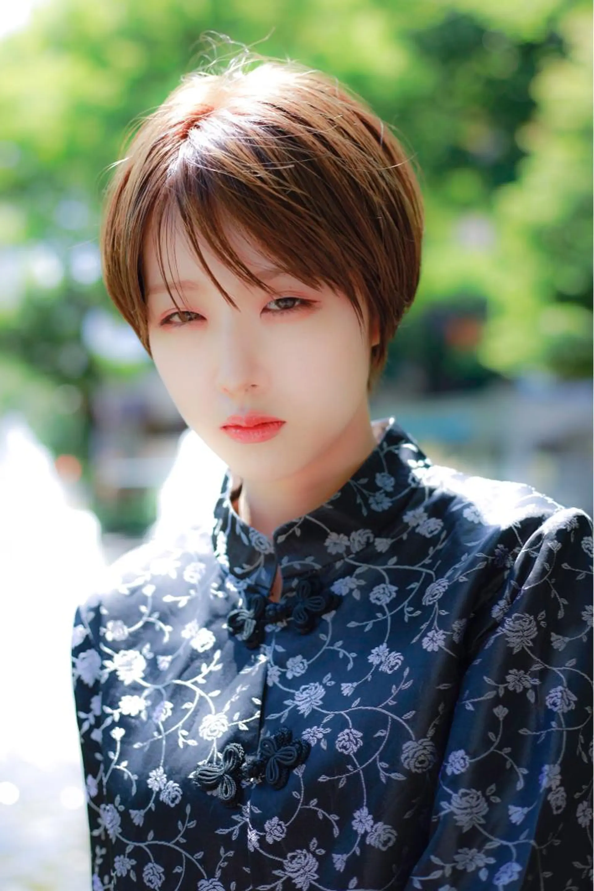 ショート カラー 永田 崇のヘアスタイル