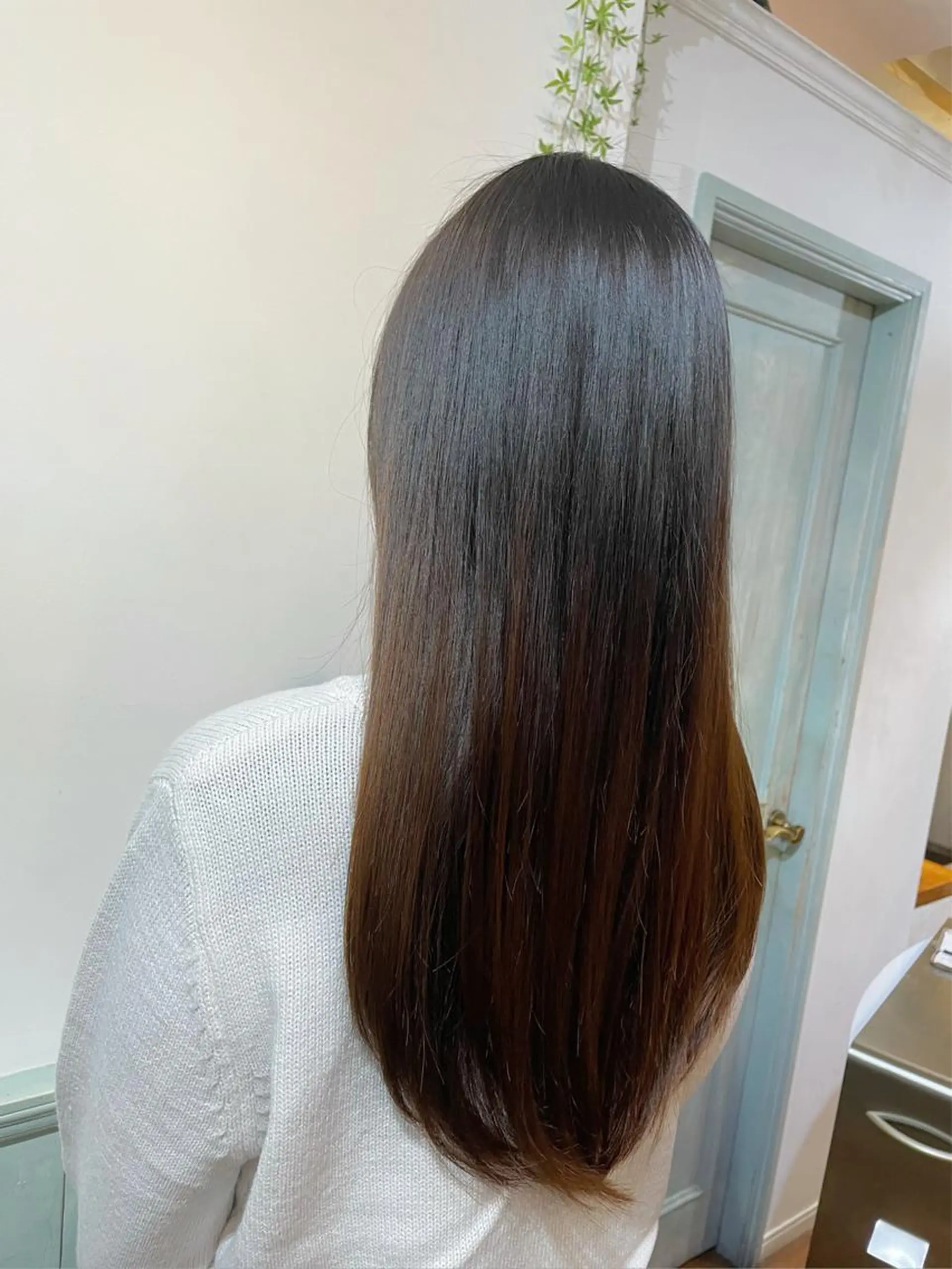 ロング ロング トリートメント カット 縮毛矯正 🐤 こじま🐤のヘアスタイル