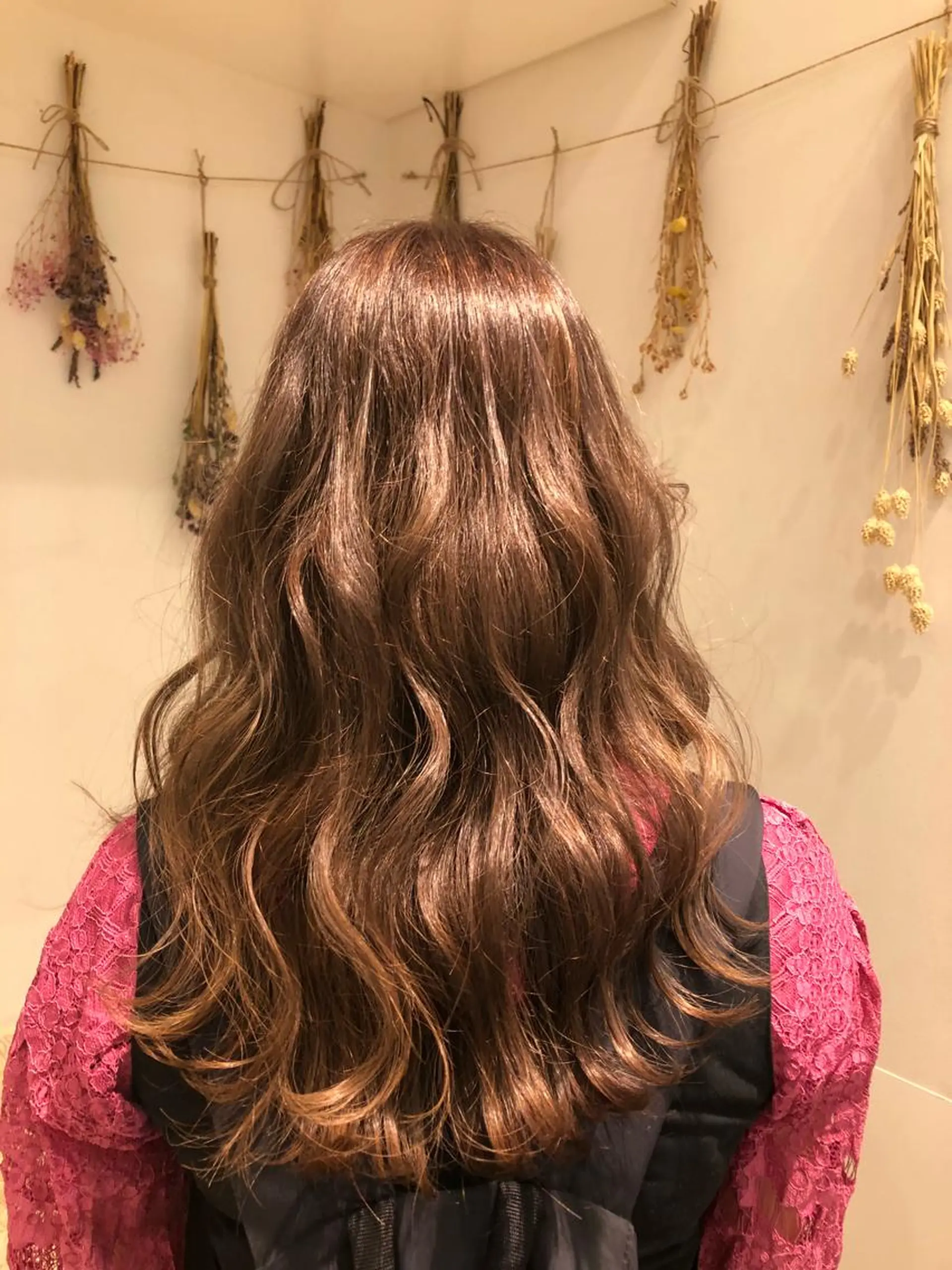 ミディアム カラー グレージュ パープルカラー はだゆうき @hadadan08のヘアスタイル