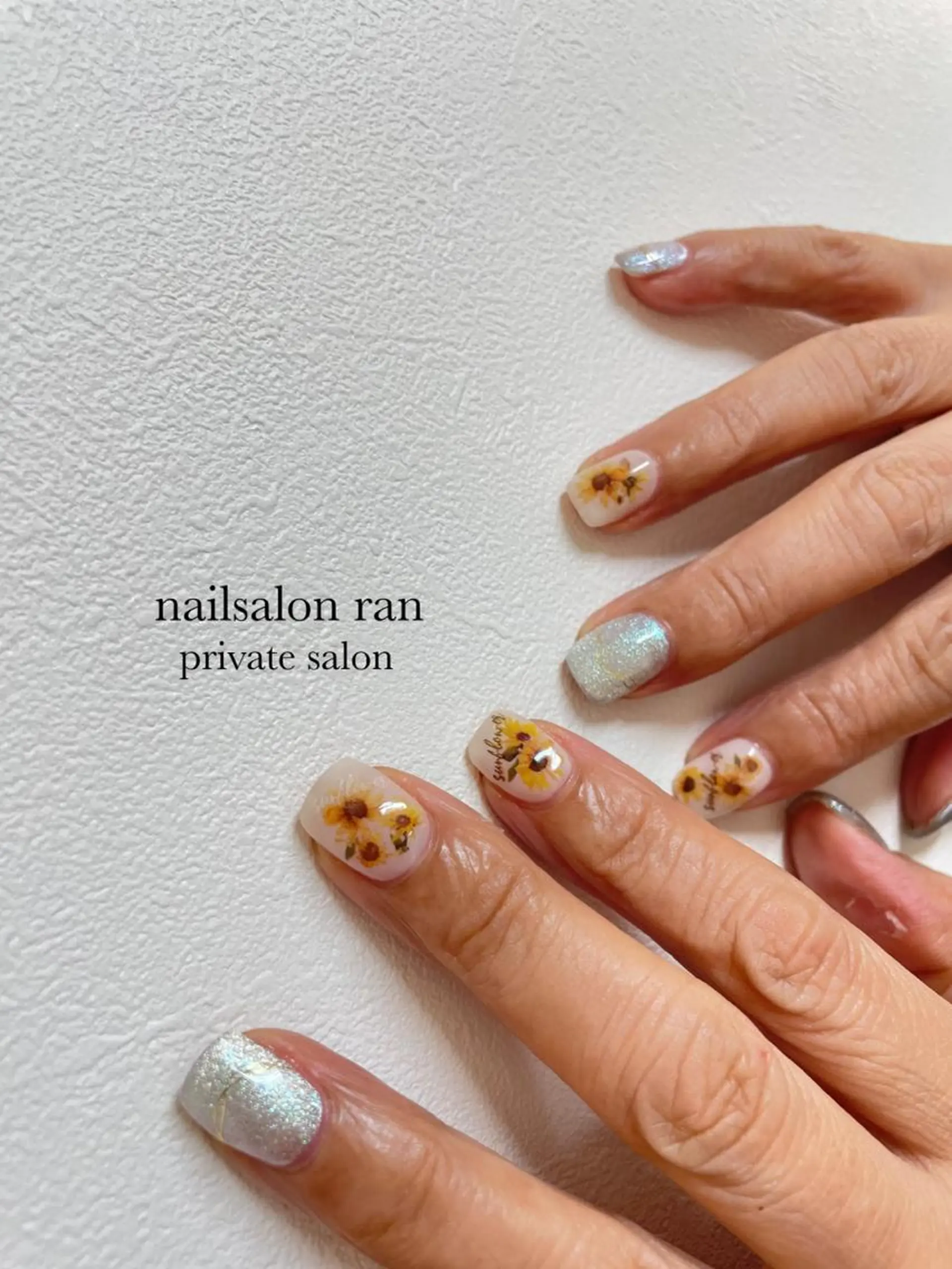ネイル 持ち込み nailsalon ranのネイルデザイン
