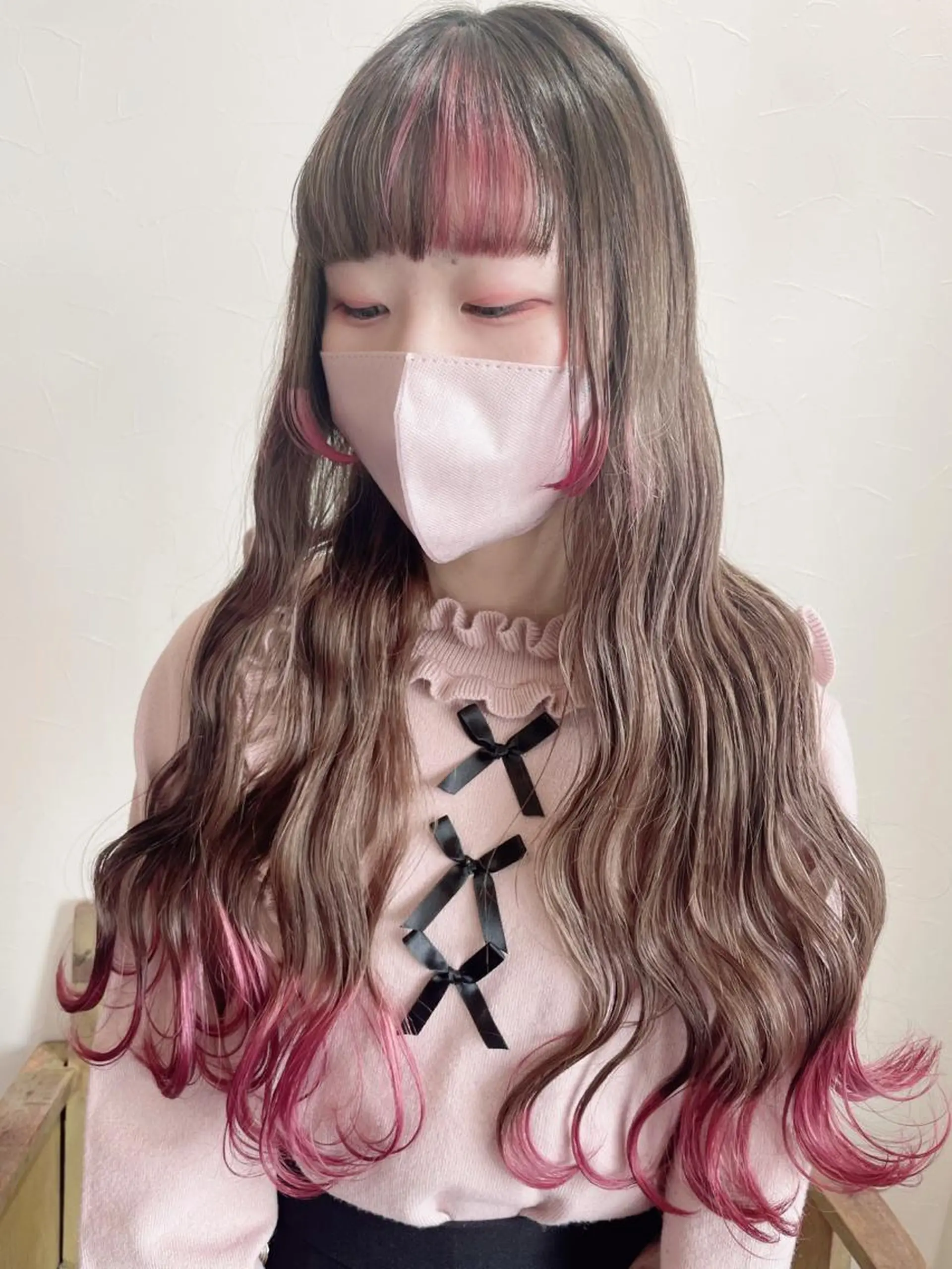 ロング カラー カット ヘアカラー トリートメント ARISA🦋推し・ アニメカラー/派手髪のヘアスタイル