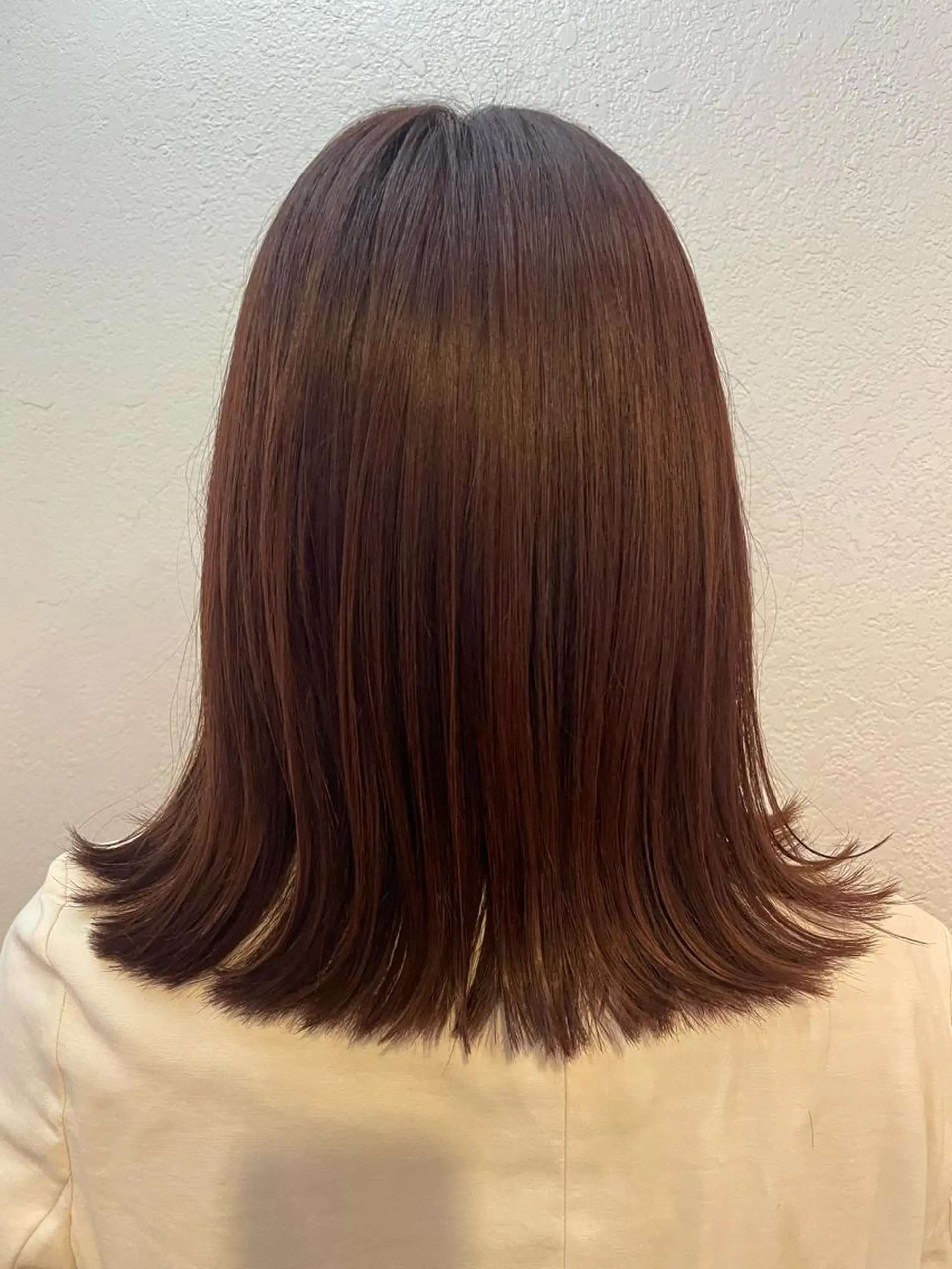 ミディアム カラー sohee【ソヒ】 305号室のヘアスタイル