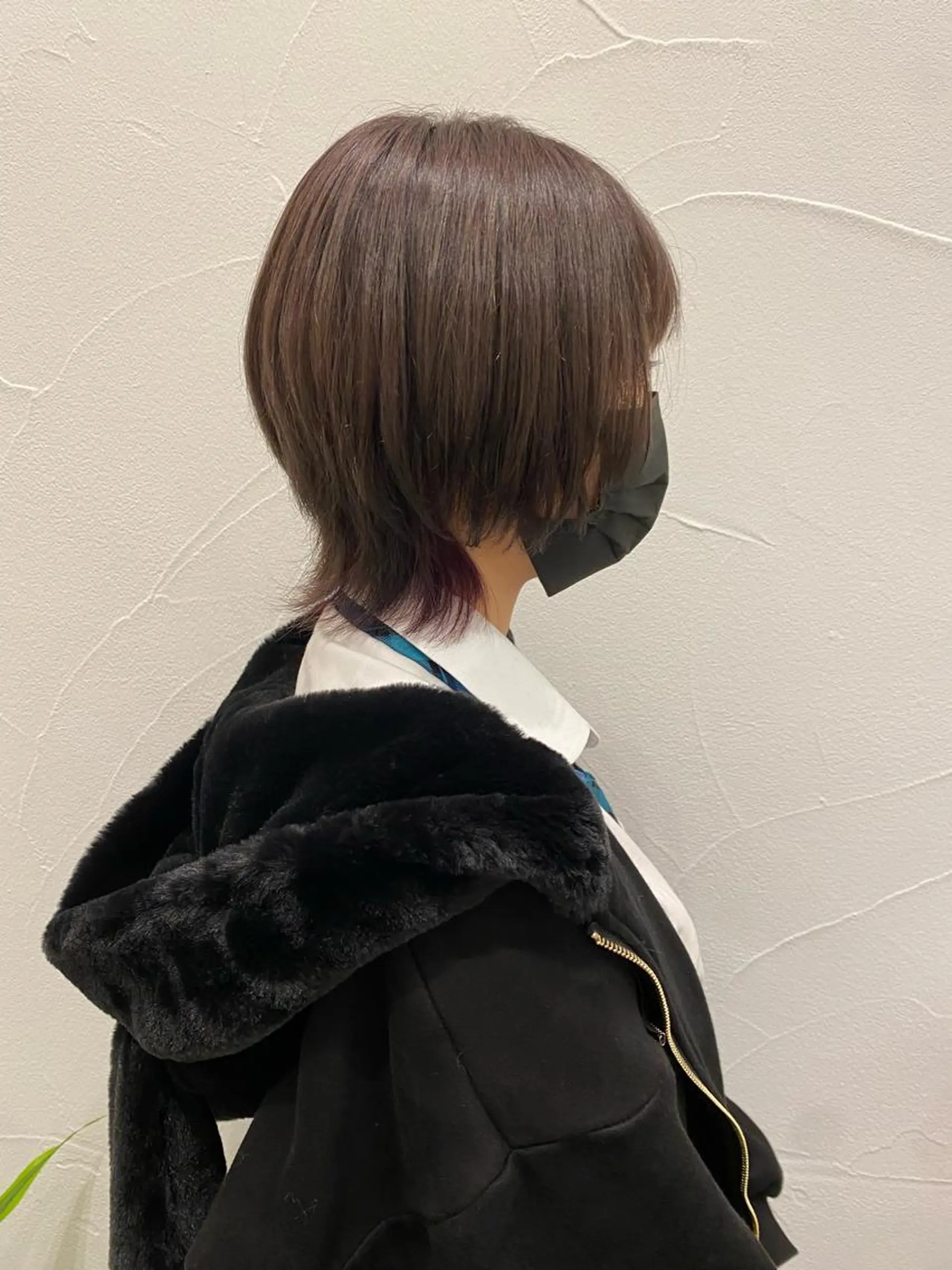 ショート カラー インナーカラー ウルフカット Ash中目黒店 榊間茜のヘアスタイル